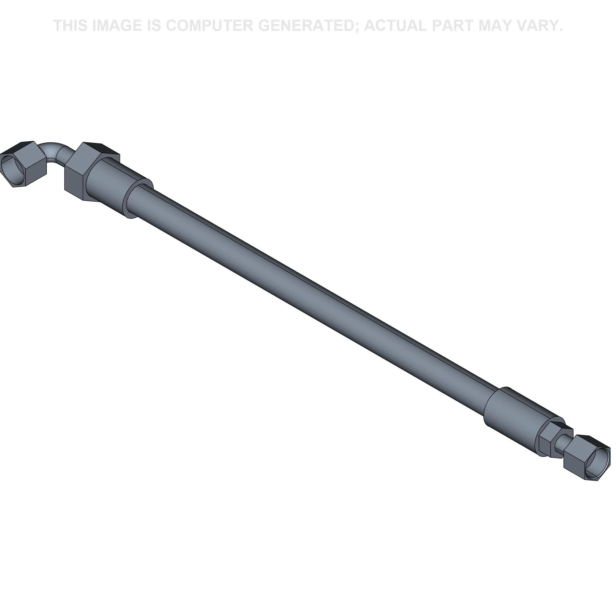 Steering Supply Hose - 597 mm L
