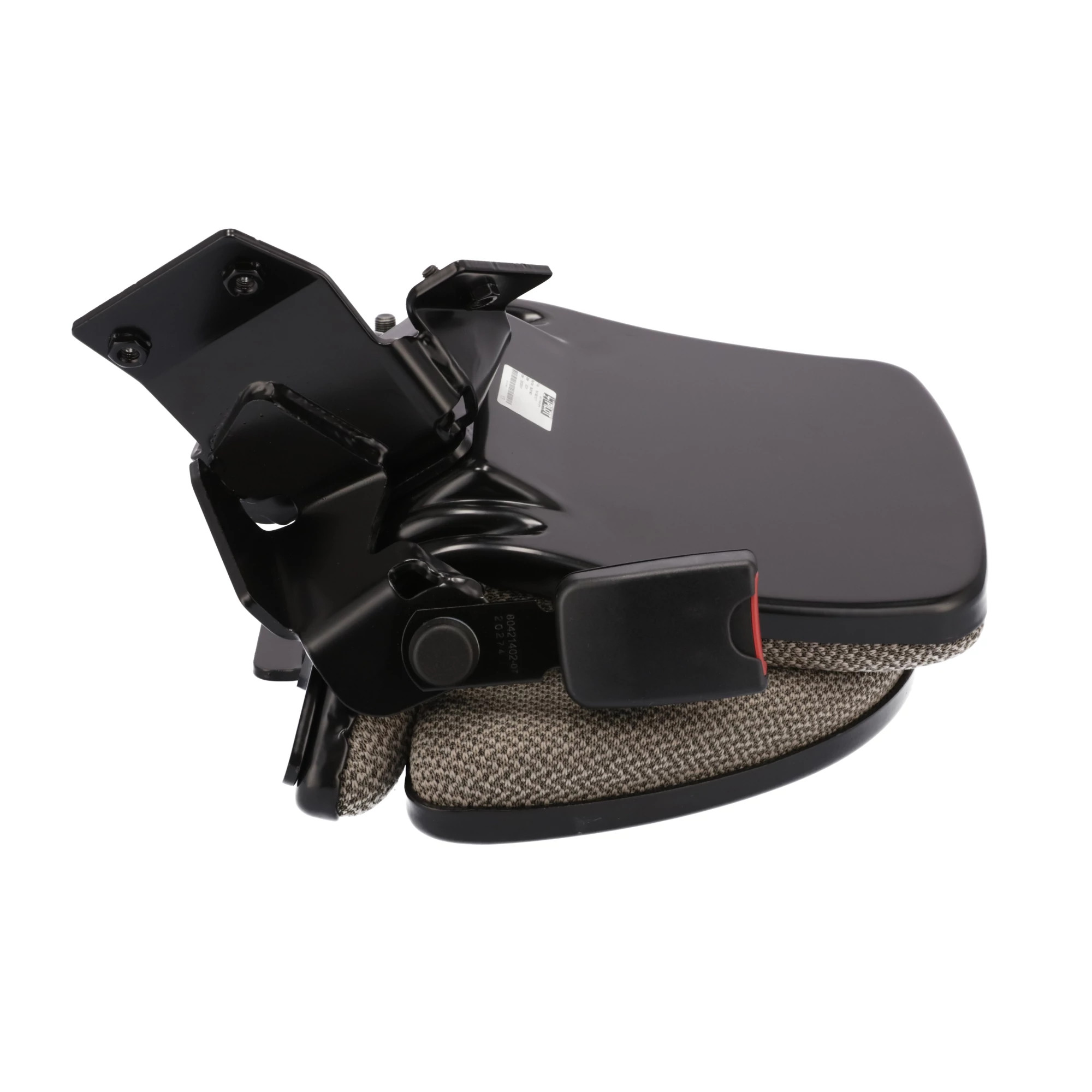 Conjunto de assento para instrutor com cinto - dobrável - tecido trigo