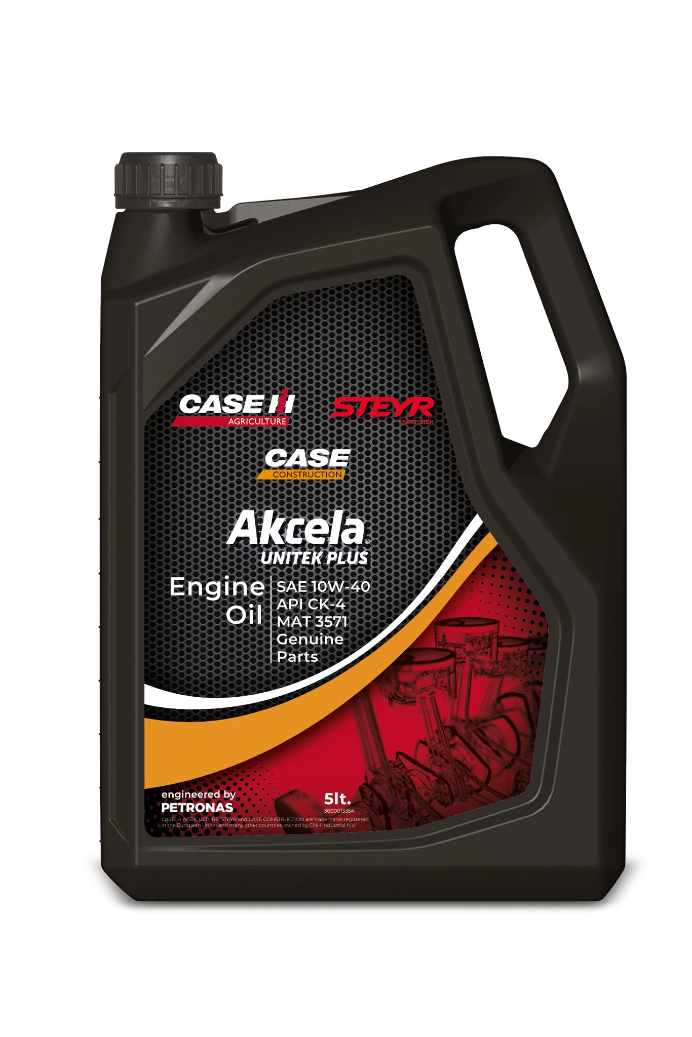 Huile moteur Akcela® UNITEK PLUS - 10W-40 - MAT 3571 - 20 L | CASEIH | FR | FR