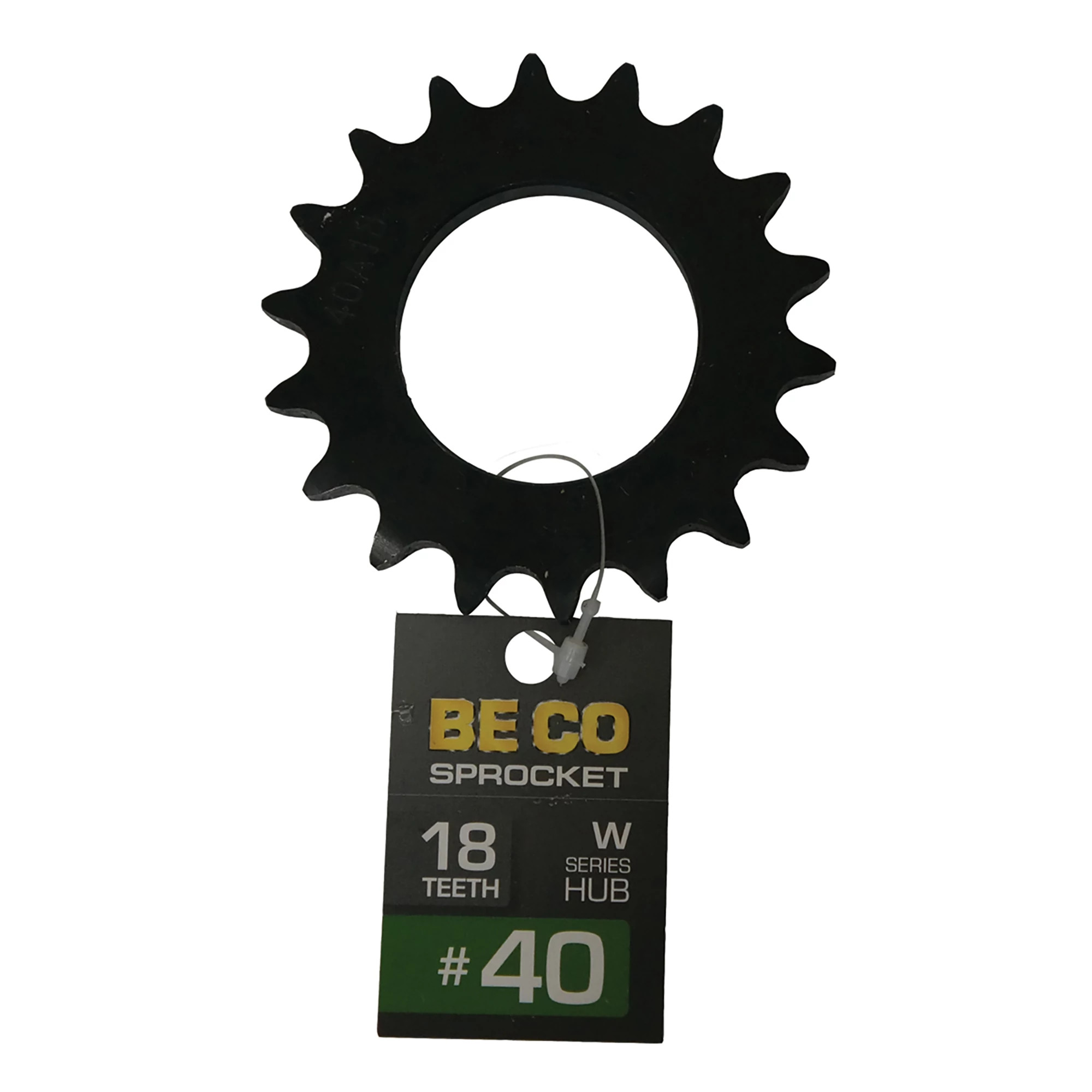 Weld-On Sprocket for W-Series Hub - #40 Chain - 18 Teeth | CASECE | US | EN