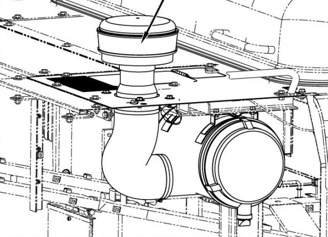 Préfiltre à air du moteur | CASECE | CA | FR
