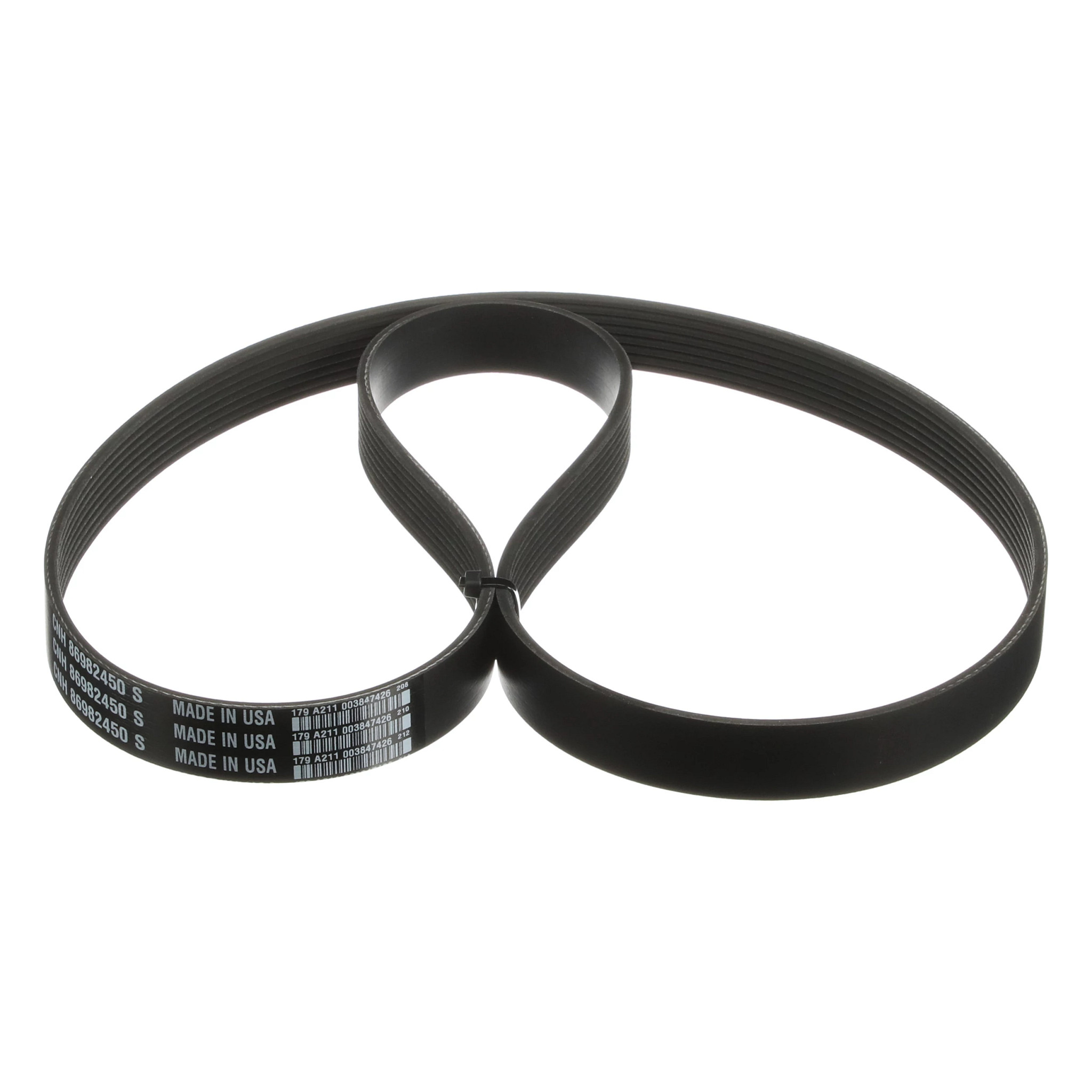 86982450 | Fan Poly-V Belt - 1490 mm L x 27 mm W x 8 Ribs