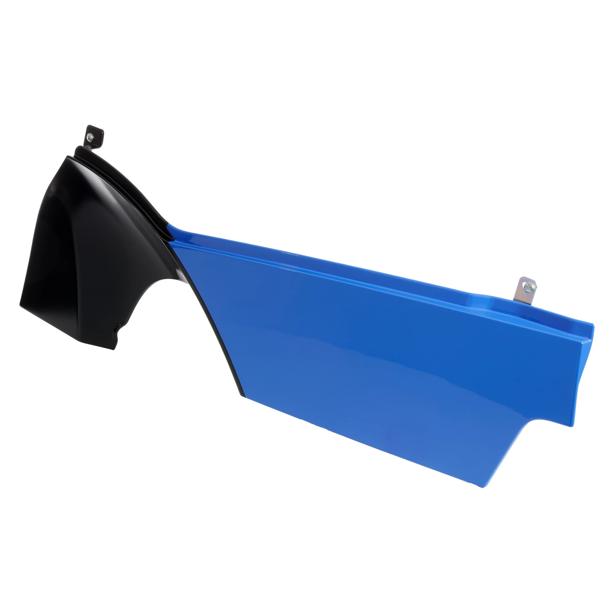 Conjunto fixo do painel lateral - Lado esquerdo - Preto/azul