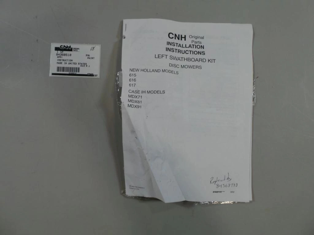 INSTRUCTION | CASEIH | AMEA | EN