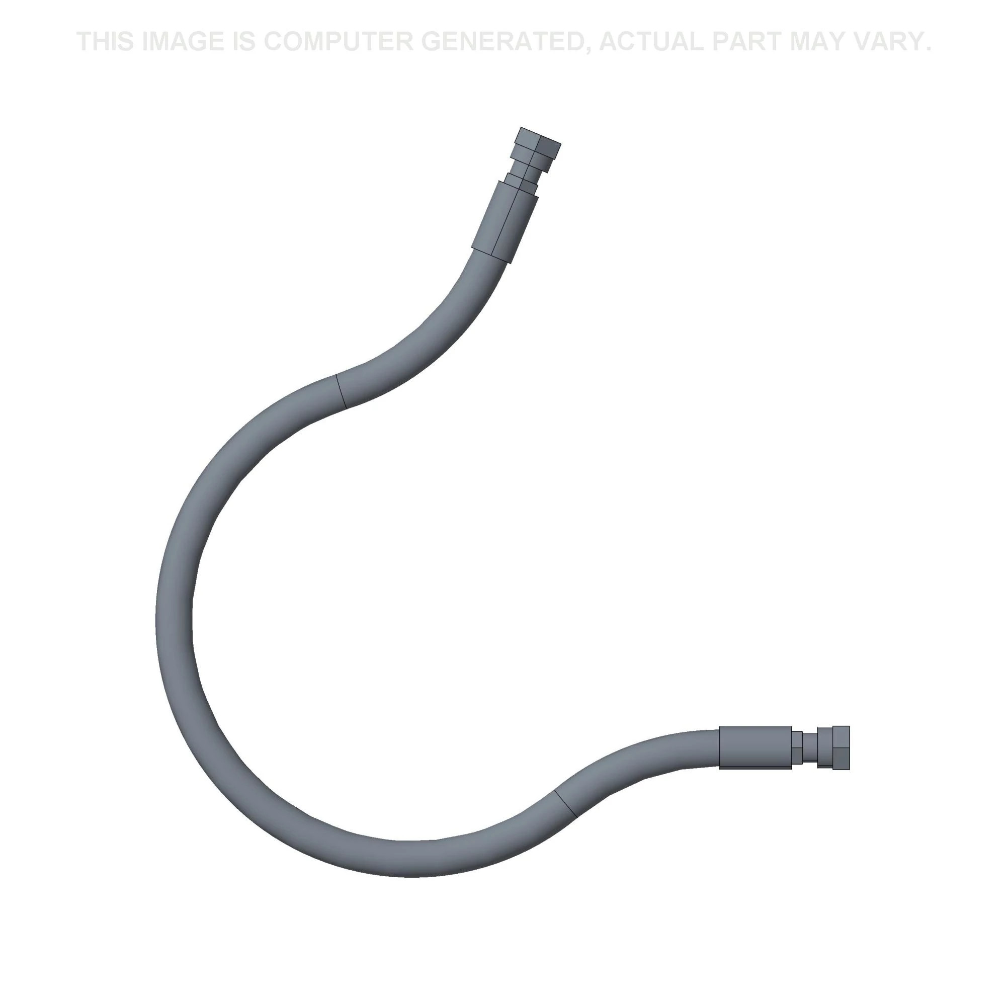 Bucket Cylinder Hose - 19 mm ID x 1200 mm L