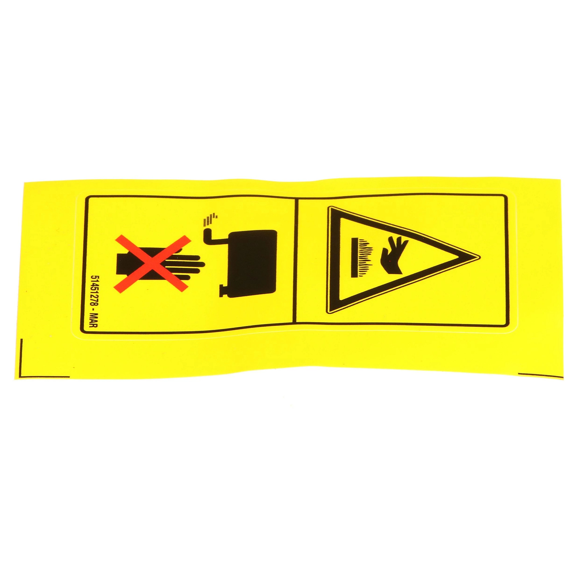 WARNING DECAL | MILLER | CA | EN
