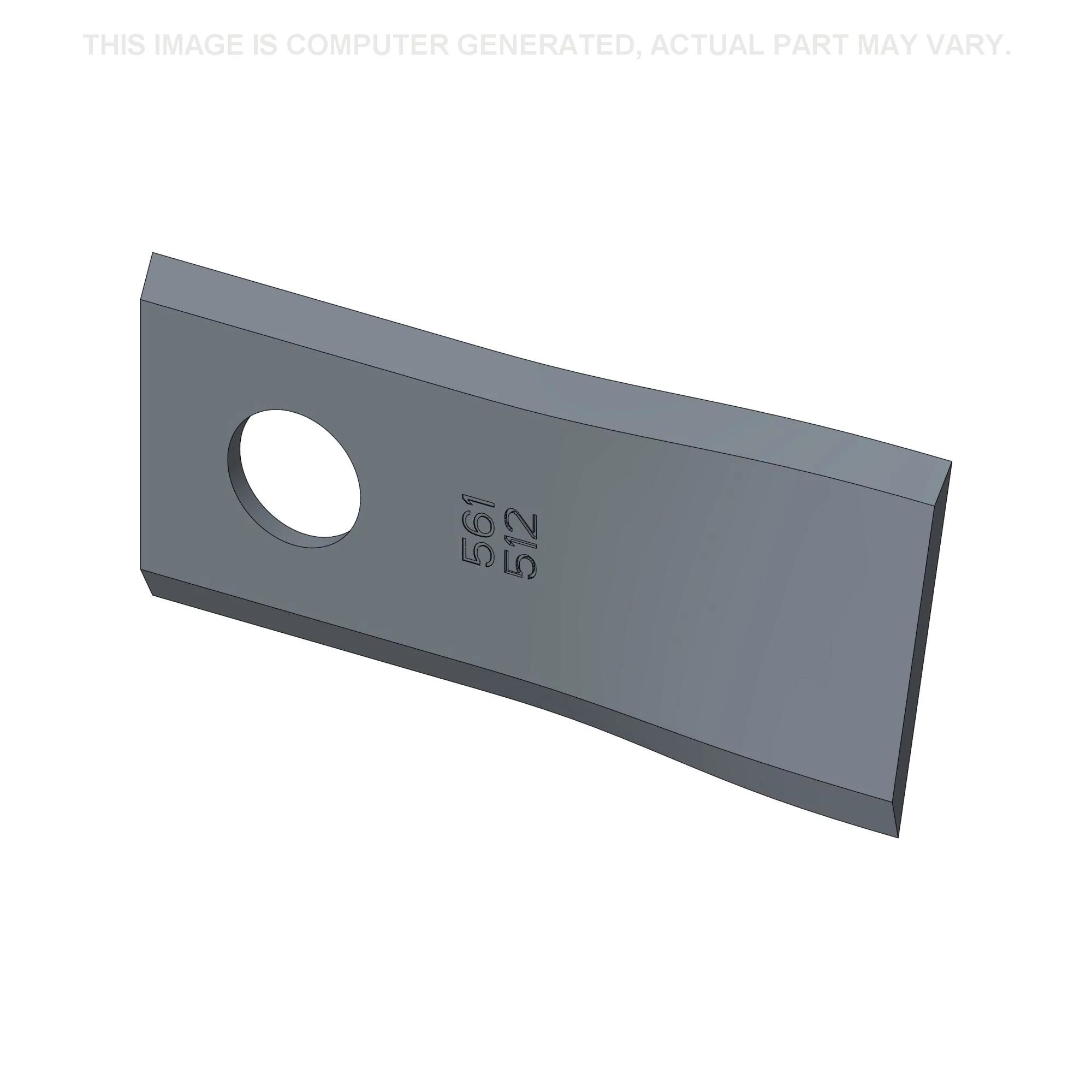 Rotary Disc Mower Knife - 10° Counterclockwise | CASEIH | CA | EN