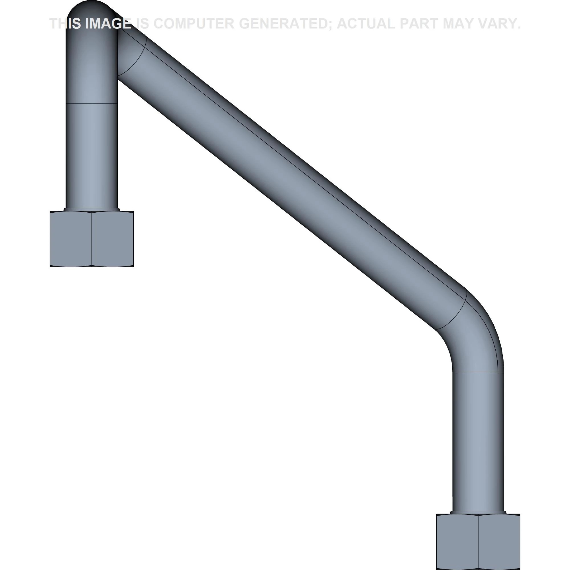 Loader Lift Rod End Tube - 25.40 mm OD