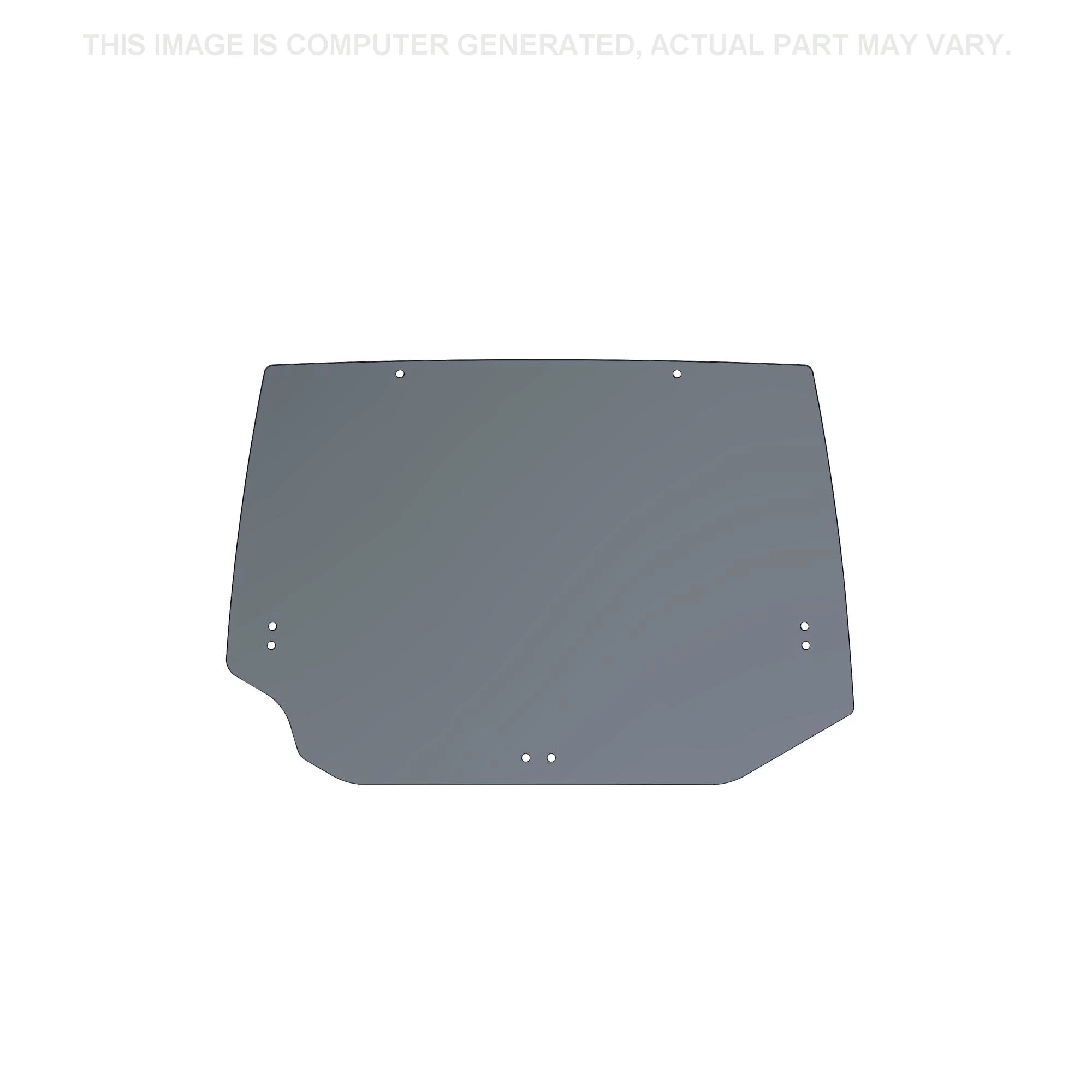 Vidro traseiro da cabina