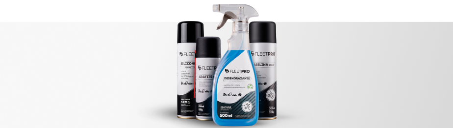 Químicos para limpeza, lubrificação e proteção de peças FLEETPRO by Wurth