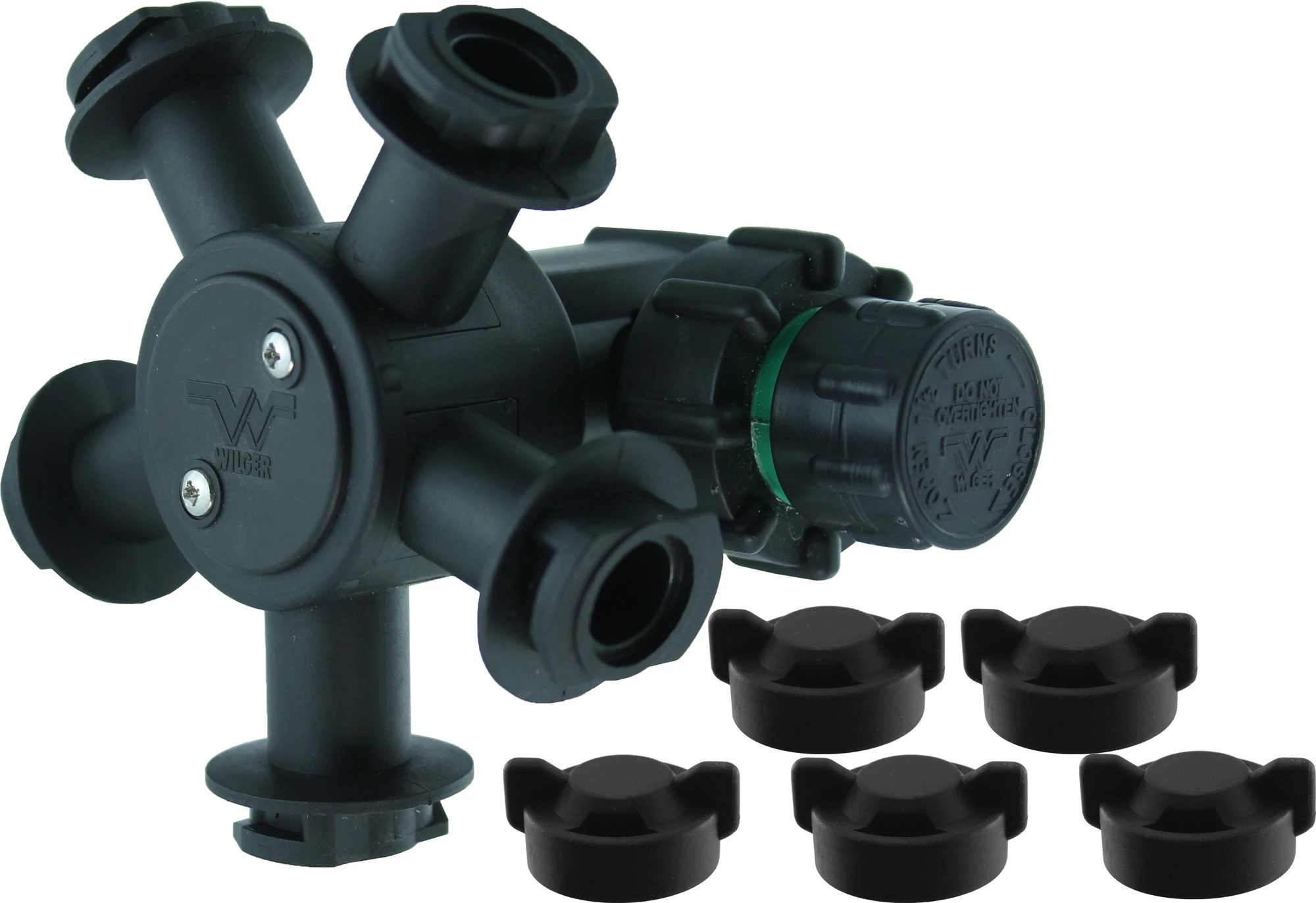 Combo-Rate® Side Take-Off Turret with 5 Outlets | CASEIH | CA | EN