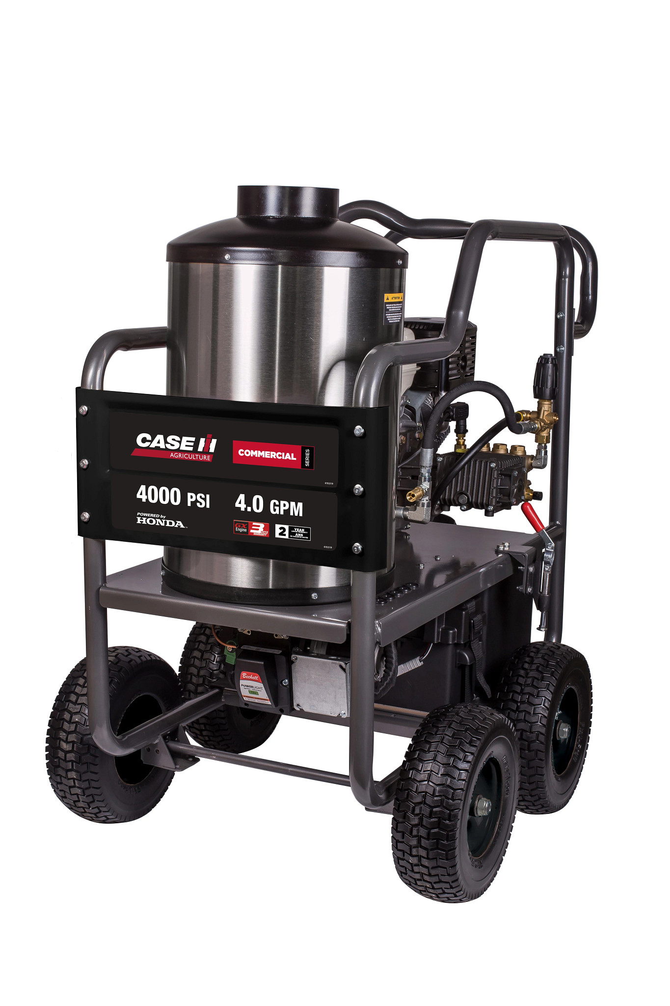 Powerease Pressure Washer - Hot Water - 4,000 PSI - 4 GPM | CASEIH | CA | EN