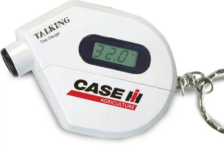 Case IH Talking Tire Gauge - 0-99 psi - White | CASEIH | CA | EN