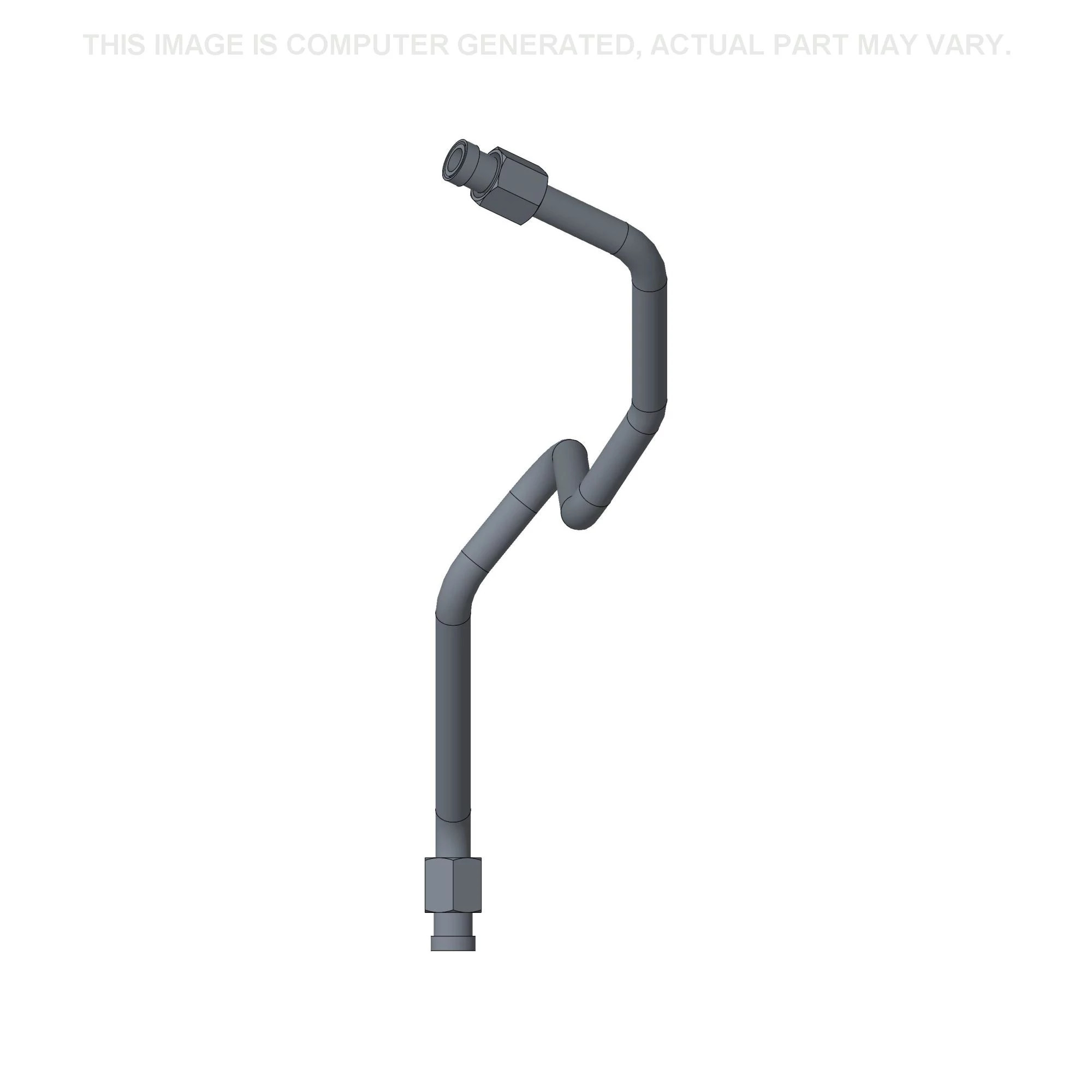 High-Flow Hydraulic Auxiliary Tube - 12.6 mm ID x 15.9 mm OD x 500 mm L