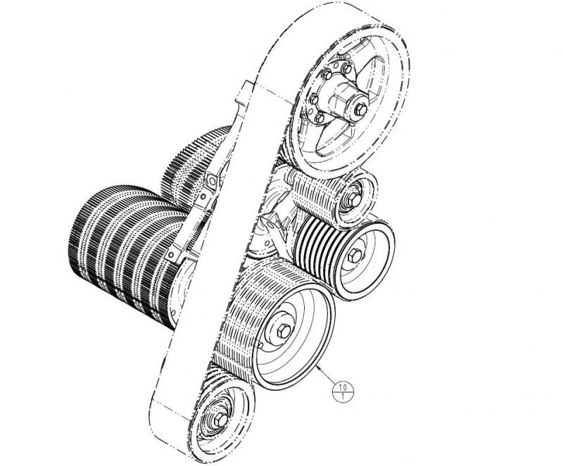 Ensemble de conversion DuraCracker™ - Différentiel de vitesse de rouleau de 30% à 40% | MILLER | CA | FR