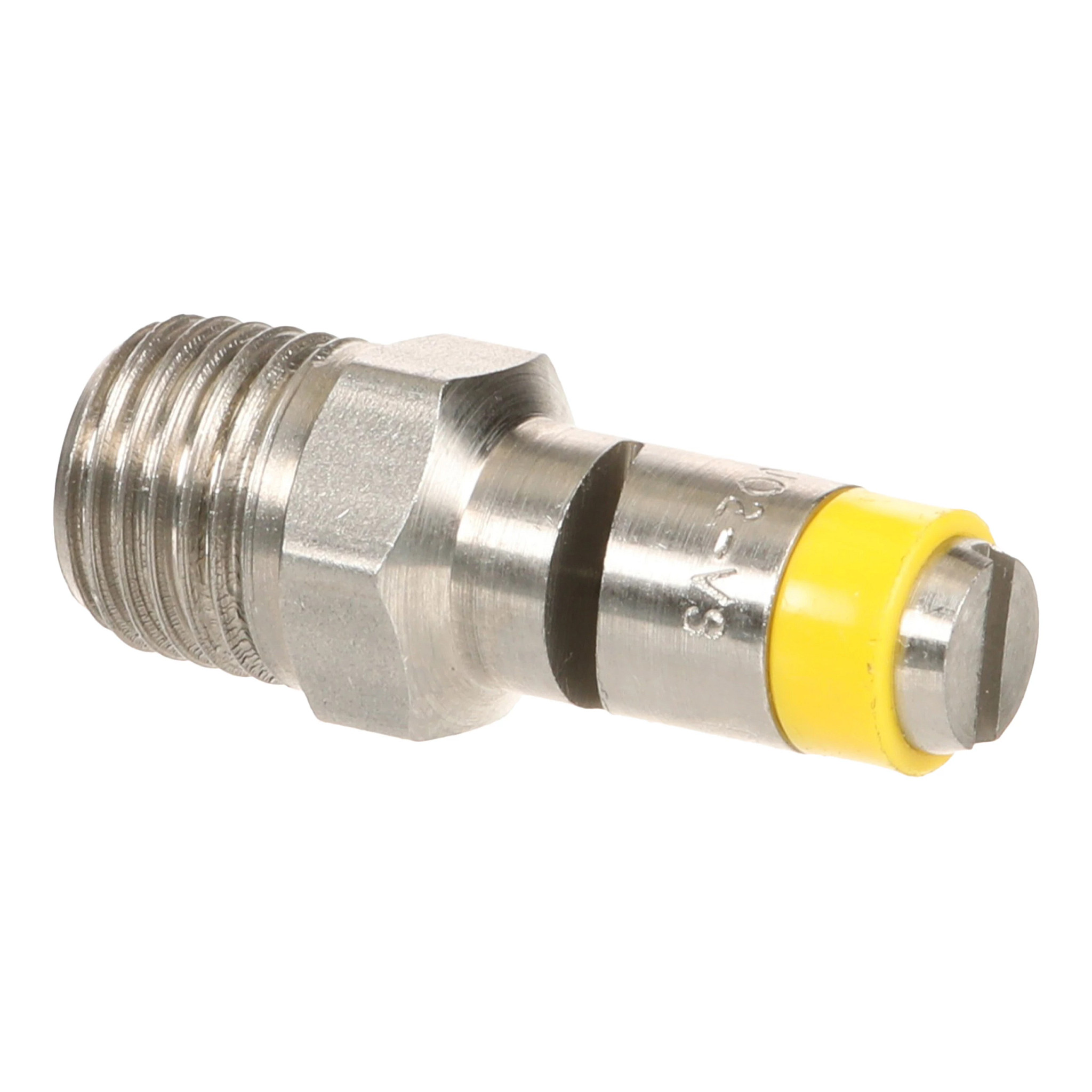 Buse de pulvérisation à jet plat grand angle TurfJet® - Acier inoxydable - Jaune | CASECE | CA | FR