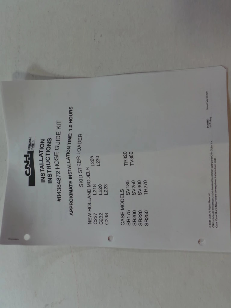 INSTRUKTION | CASEIH | EU | SV