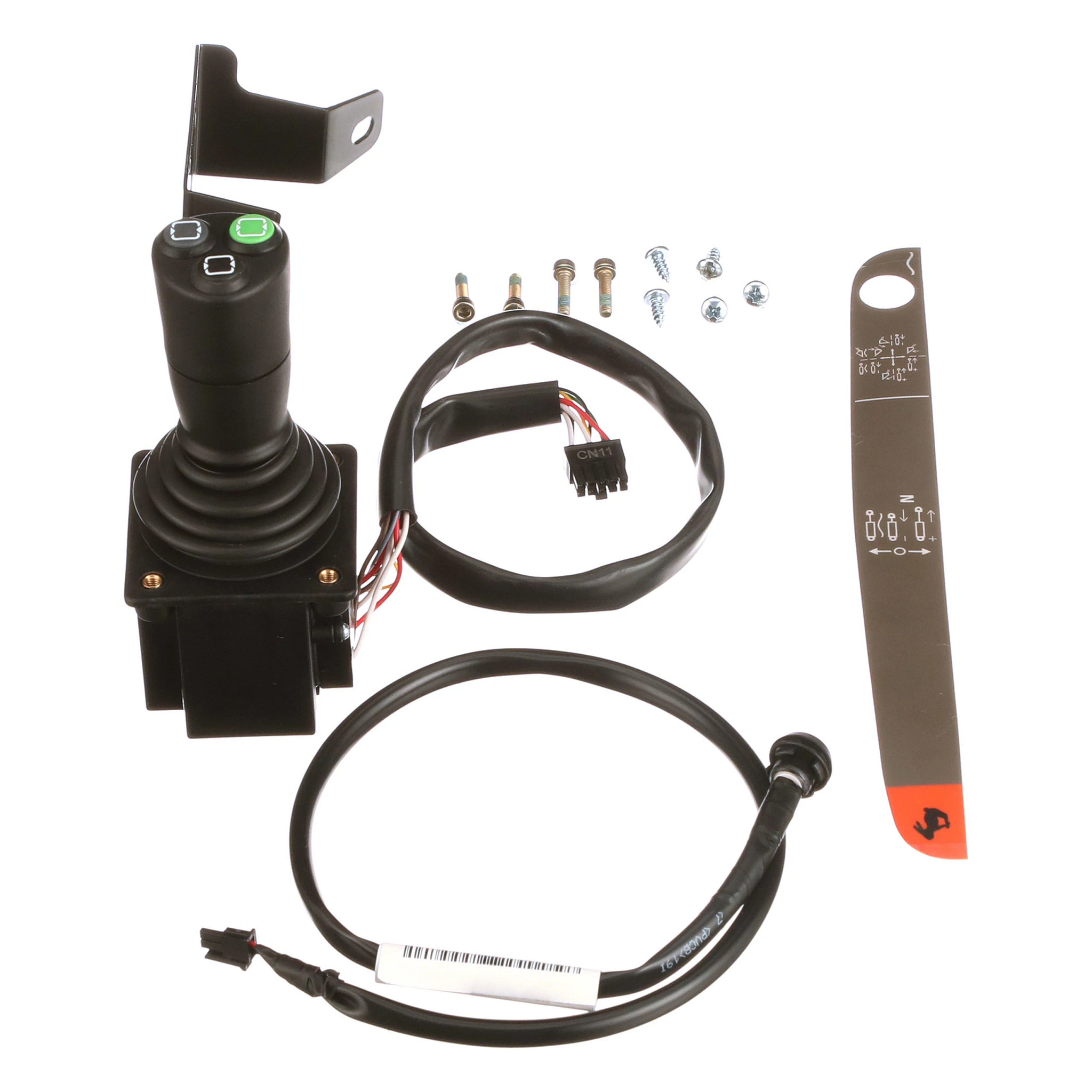 Kit do joystick elétrico para 2 válvulas remotas eletro-hidráulica e 3 interruptores