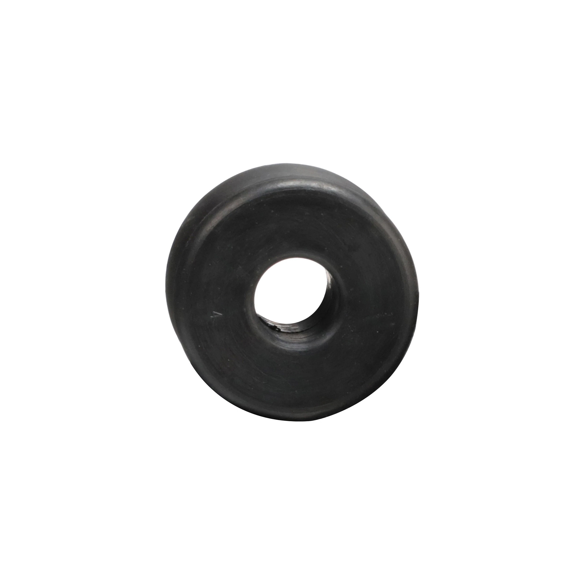 Apoio de borracha - 15 mm DI x 45 mm DE x 27 mm L