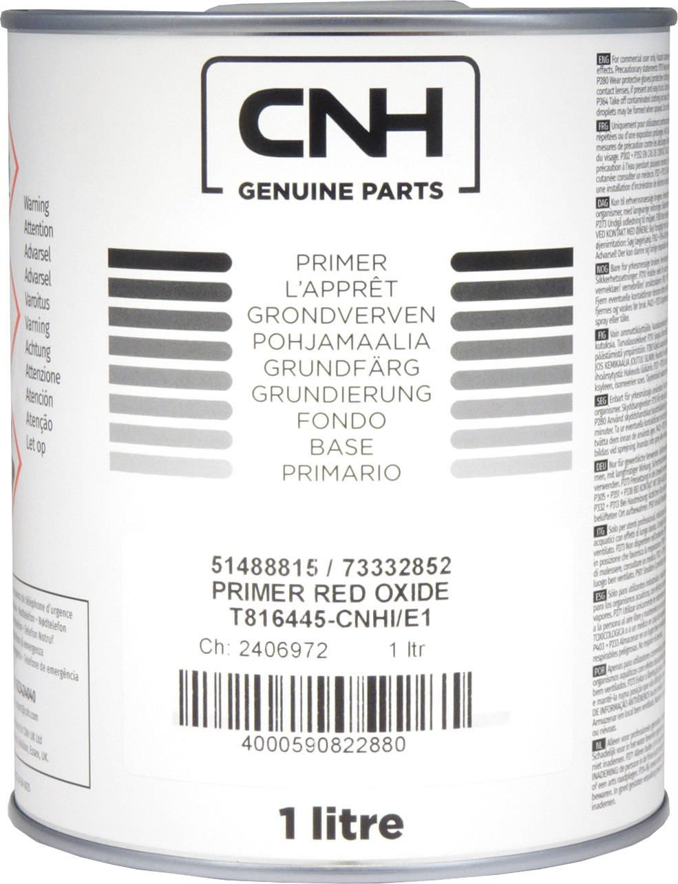 Imprimador de color rojo óxido T816 - Bote de 1 litro | CASEIH | ES | ES