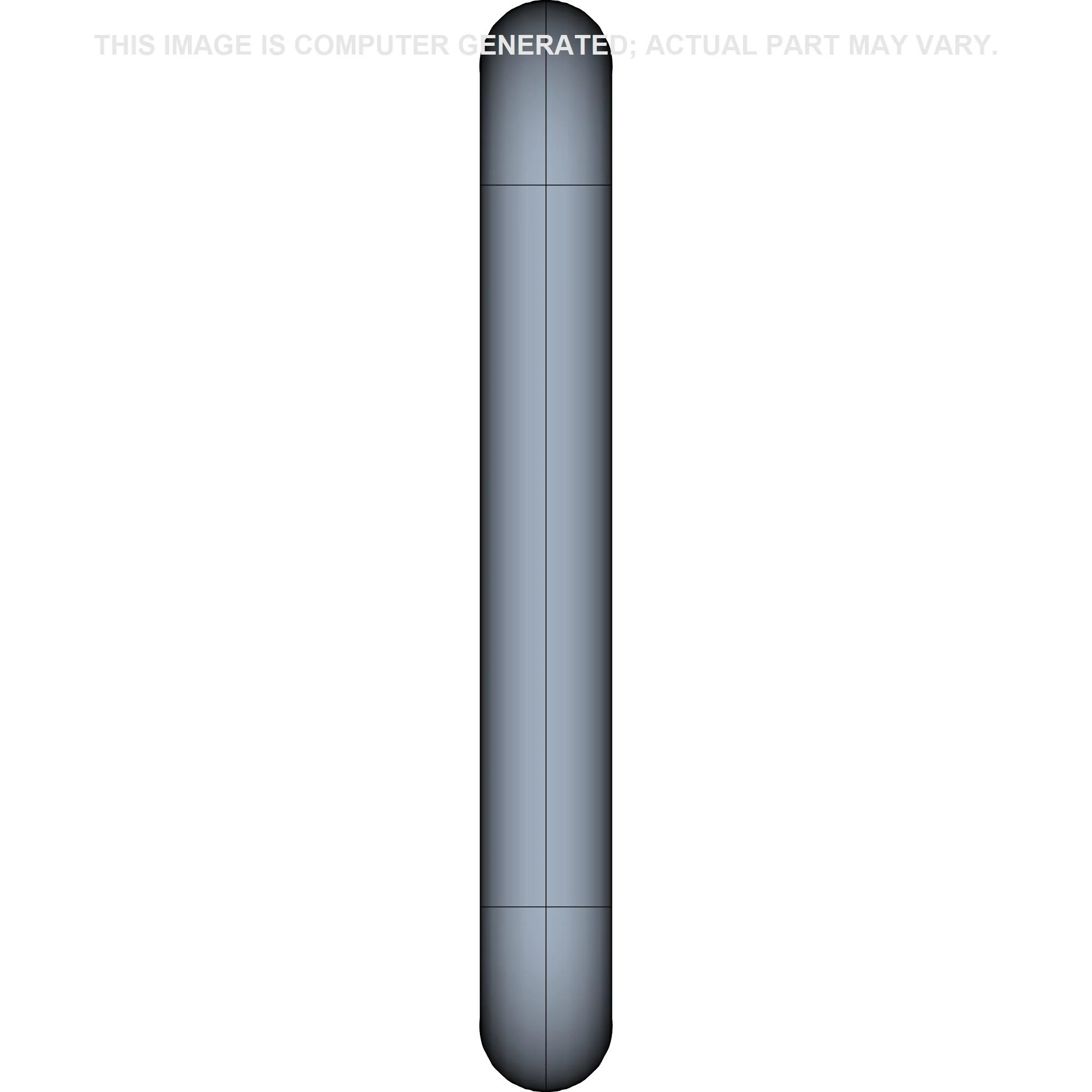 Retentor da correia de acionamento do alimentador - Zincado - 143 mm C x 131 mm A x 16 mm L