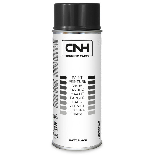 Matte Black Enamel-Farbe - 400 ml Spraydose | CASEIH | AT | DE