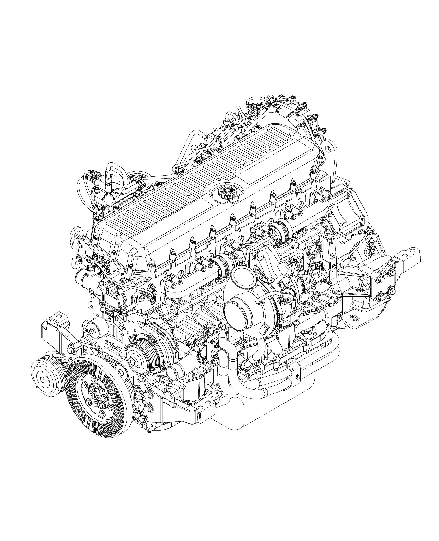 ENGINE PN 5802487439 - 420KW | CASEIH | BR | PT