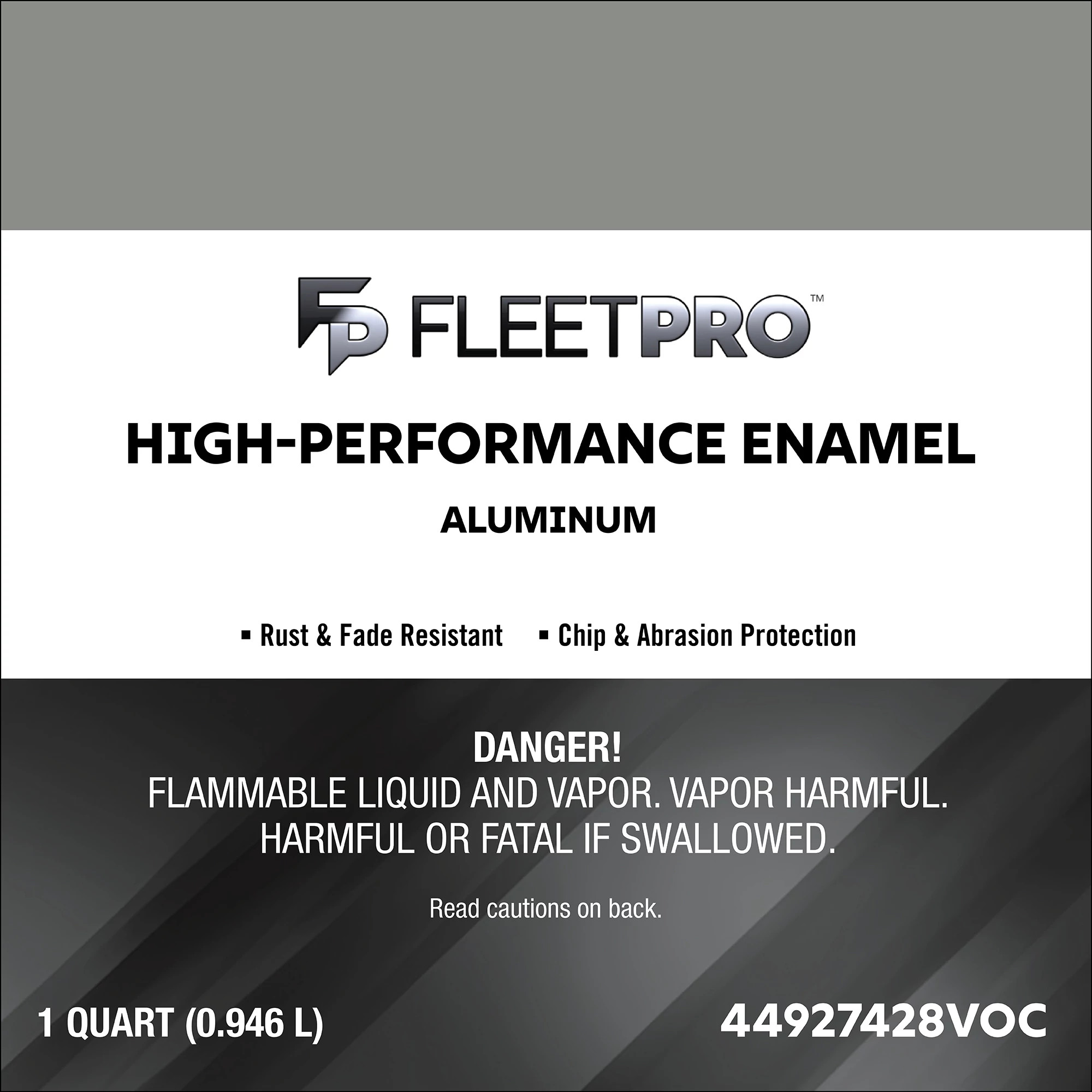 Aluminum Enamel Paint - Low VOC - 1 qt/946 ml Can | CASECE | CA | FR
