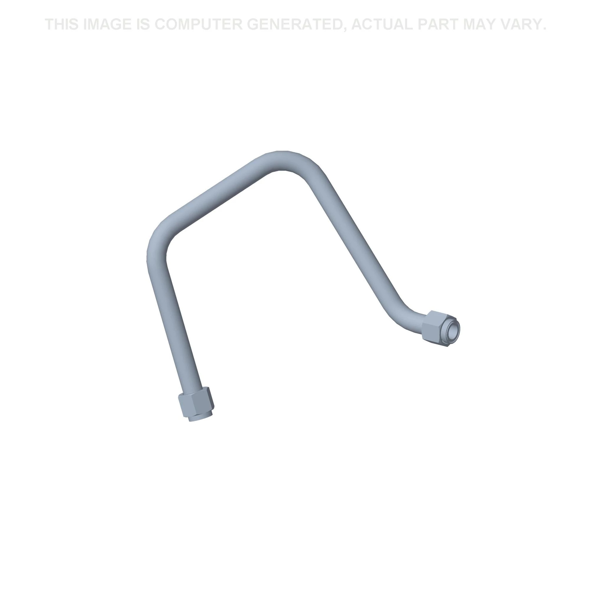 High-Flow Auxiliary Hydraulic Tube - Left-Hand Tower to Loader Arm - 25.4 mm OD | NEWHOLLANDAG | US | EN