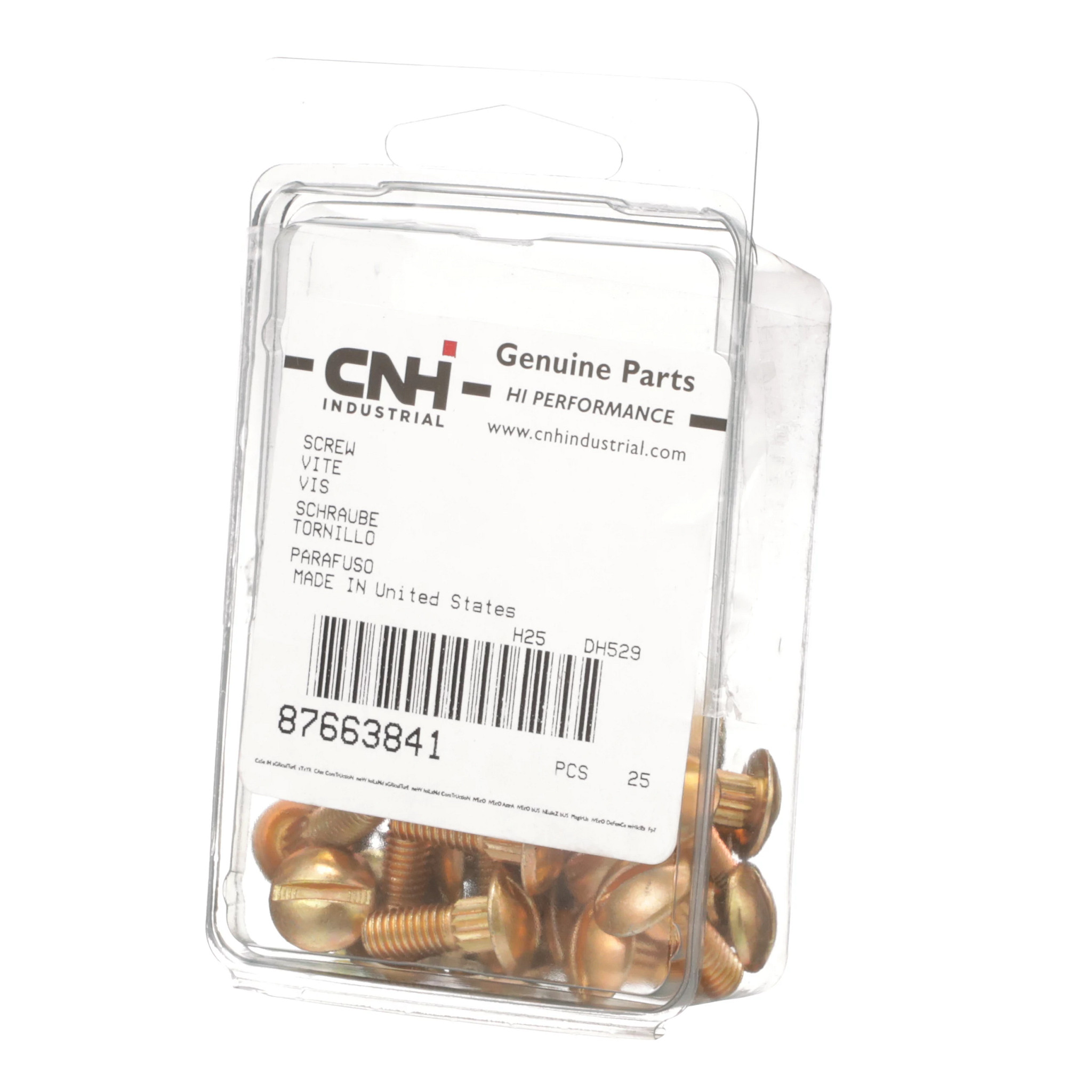 Parafuso de cabeça panela - M6 x 18 mm L | CASEIH | BR | PT