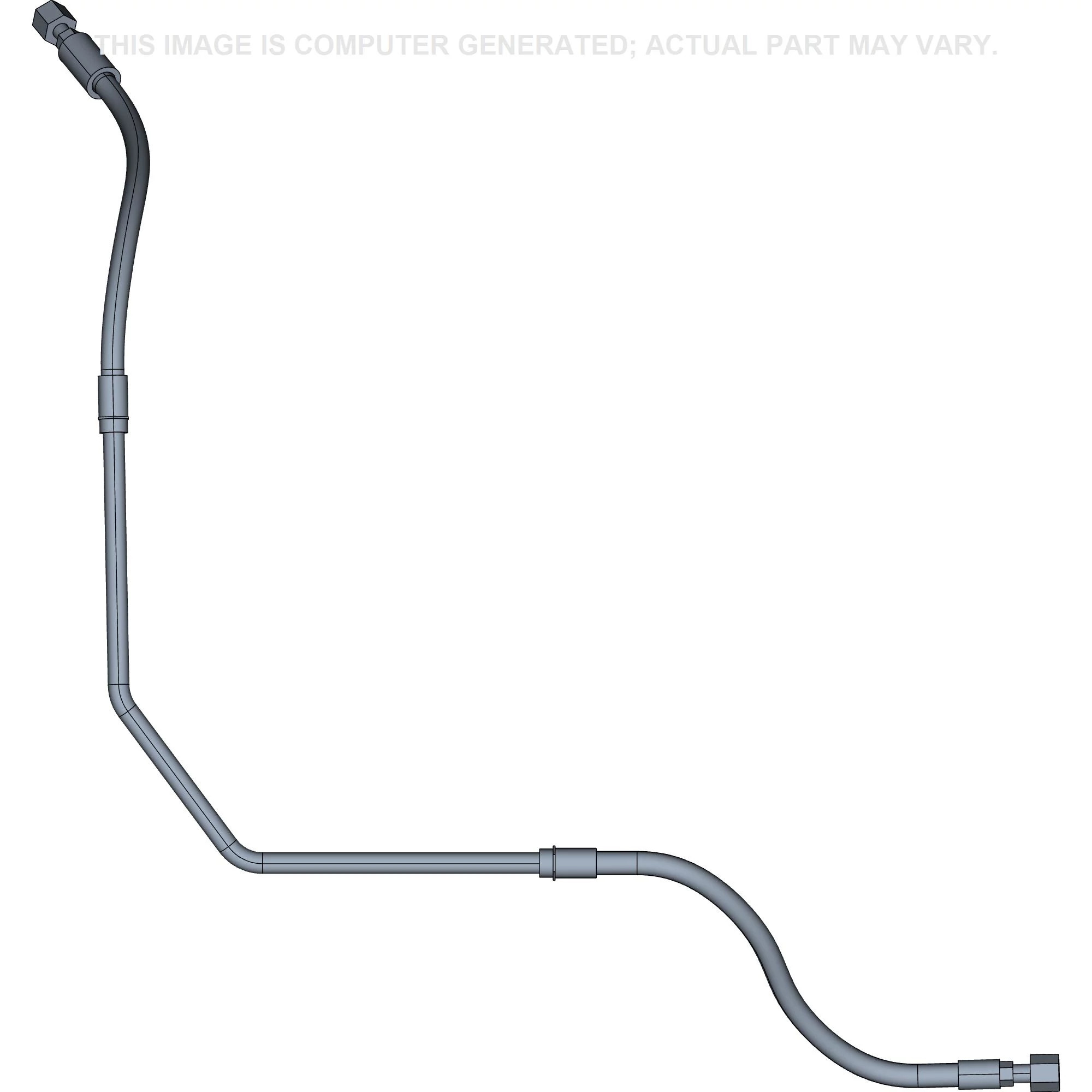 Steering Cylinder Tube - Right-Hand - 1535 mm L