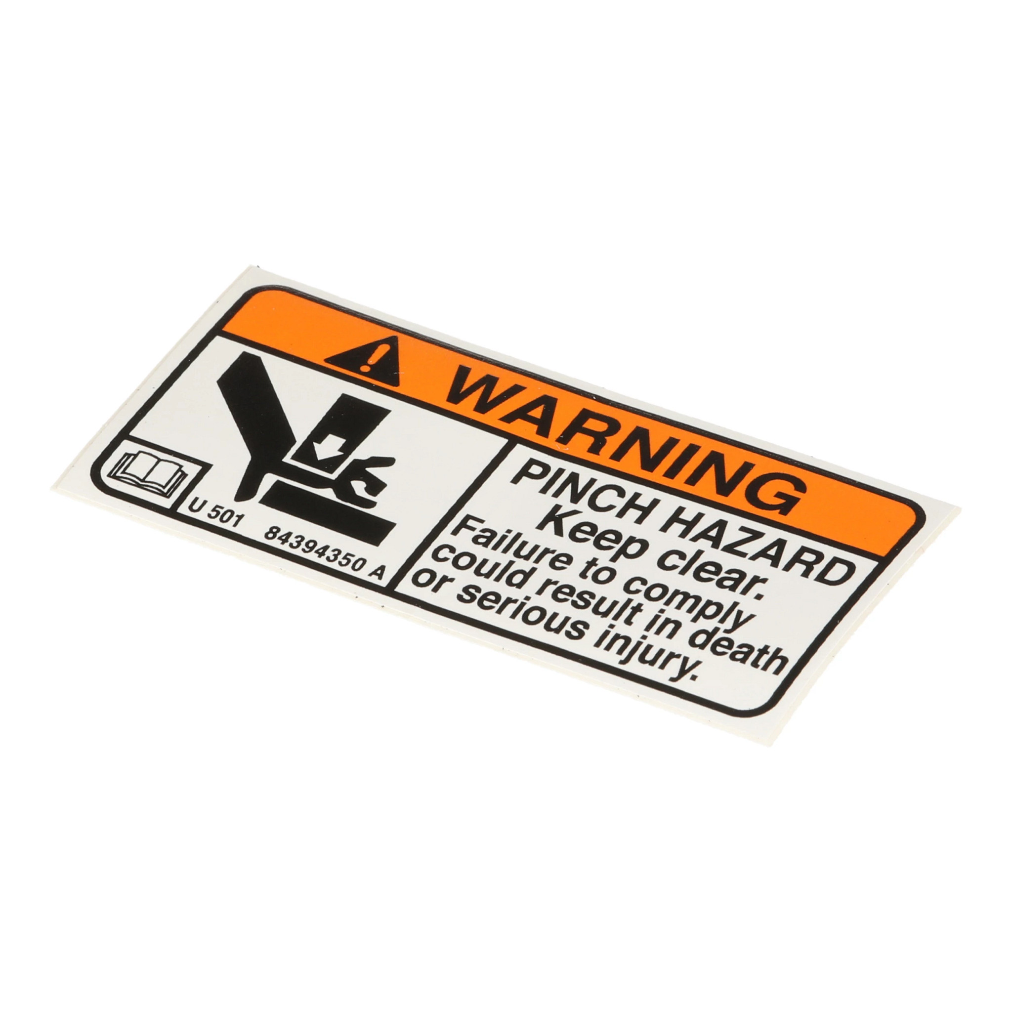 DÍSTICO DE AVISO | NEWHOLLANDAG | EU | NL