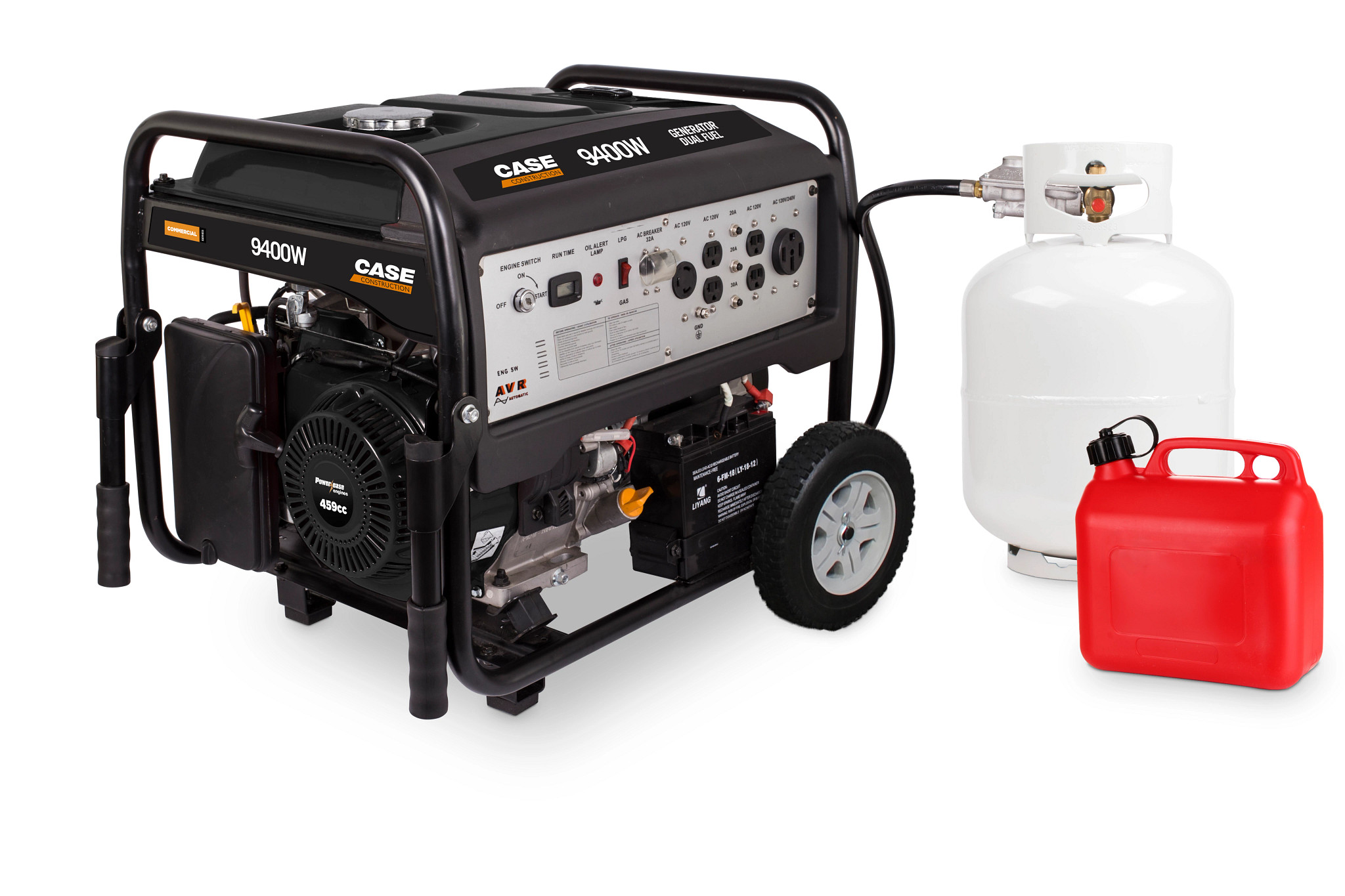 9,400-Watt Powerease Generator - Dual Fuel | CASEIH | CA | EN