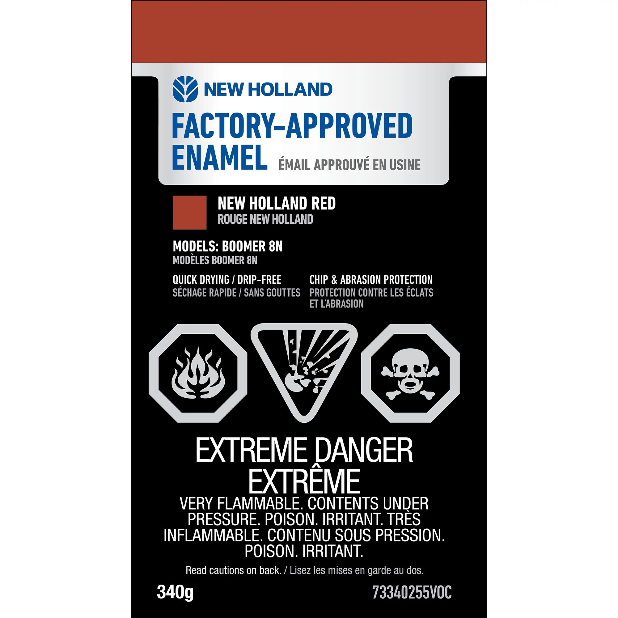 Red Enamel Paint - Low VOC - 12 oz/340 g Spray Can | CASEIH | US | EN