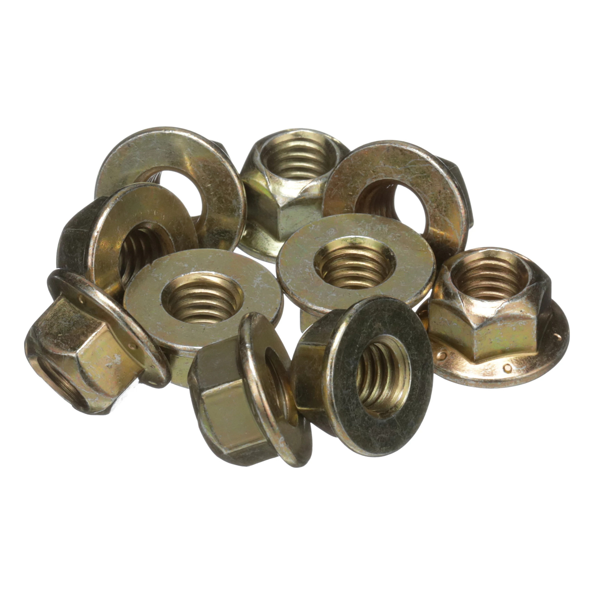 Porca sextavada com flange - 3/8"-16