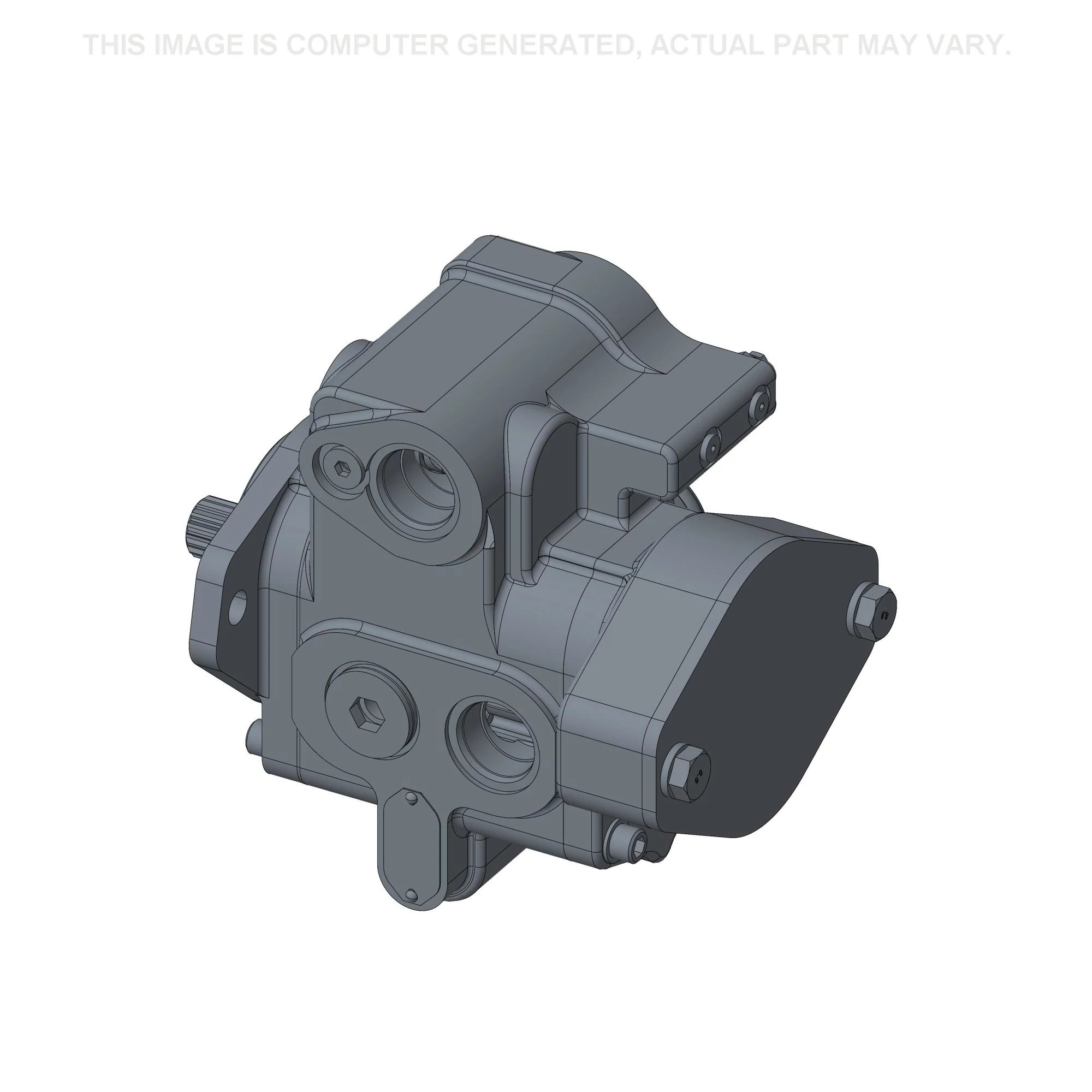 Bomba de engrenagens hidráulica dupla