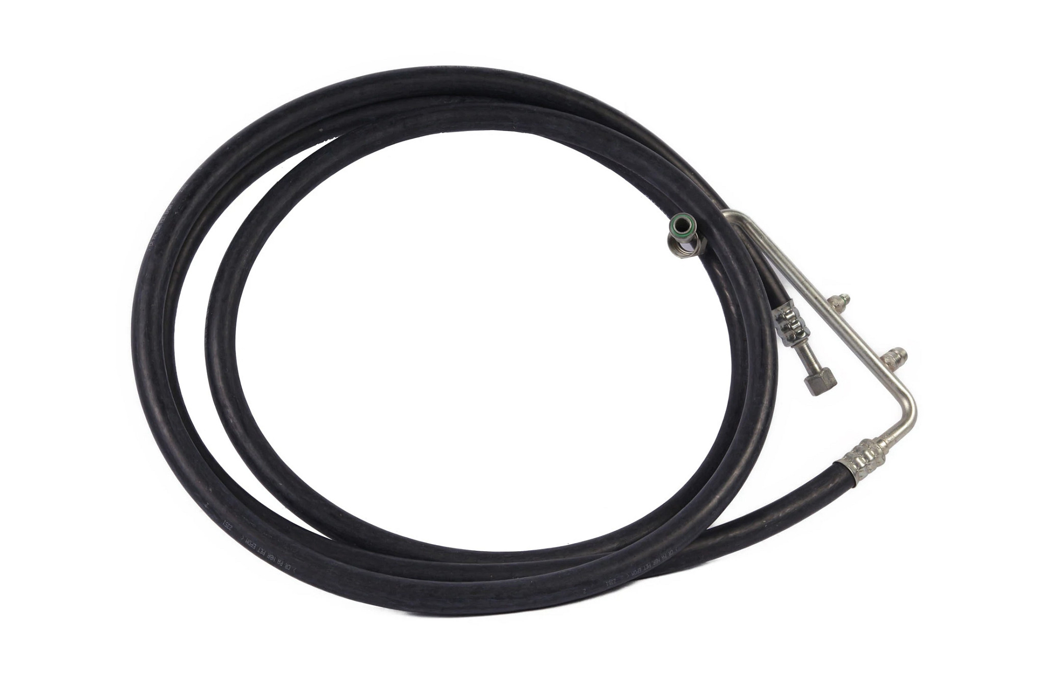 Compressor Hose Assembly to Condenser - 4230 mm L x 230 mm H x 18 mm OD x 10 mm ID | CASEIH | US | EN