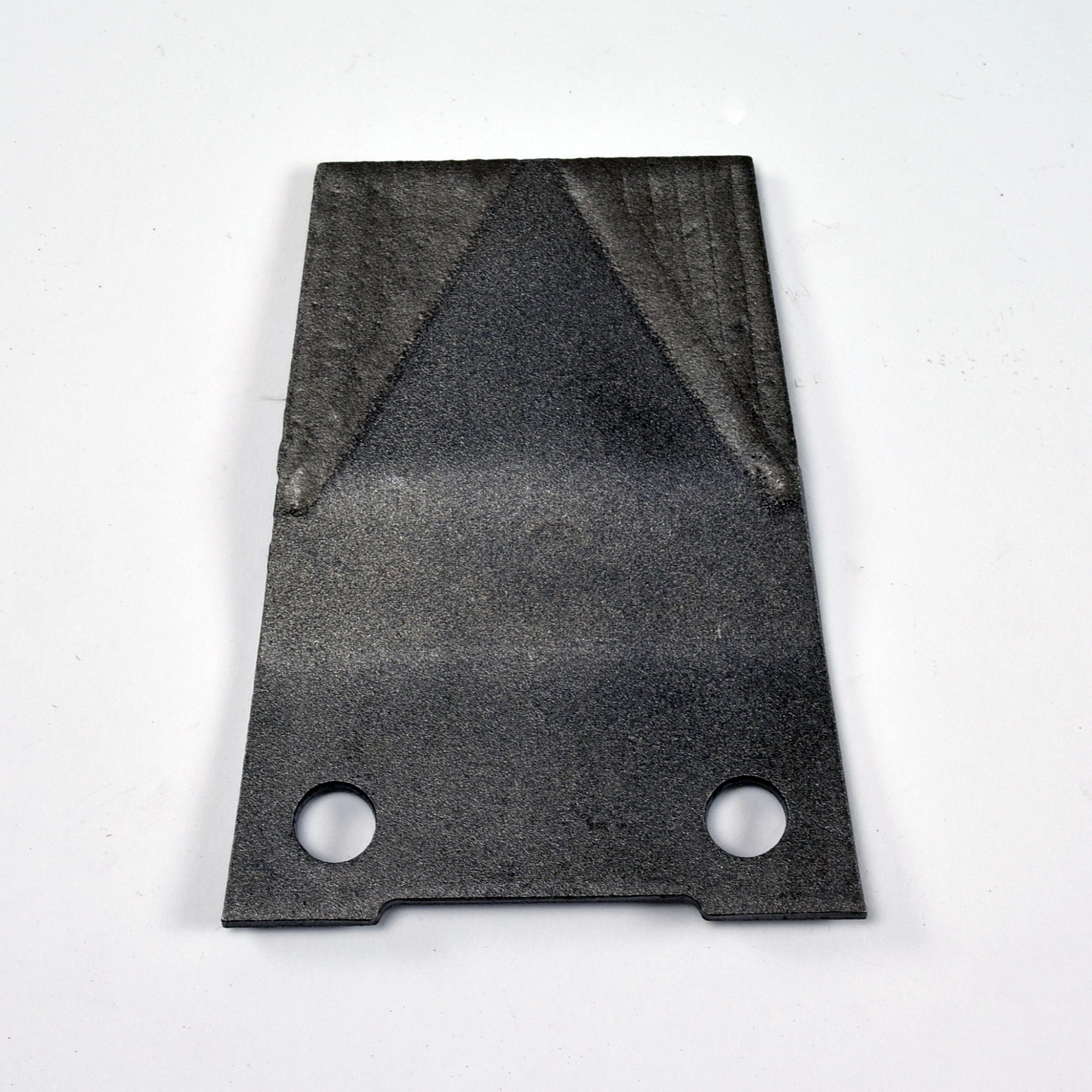 Lâmina deslocada do picador de palha