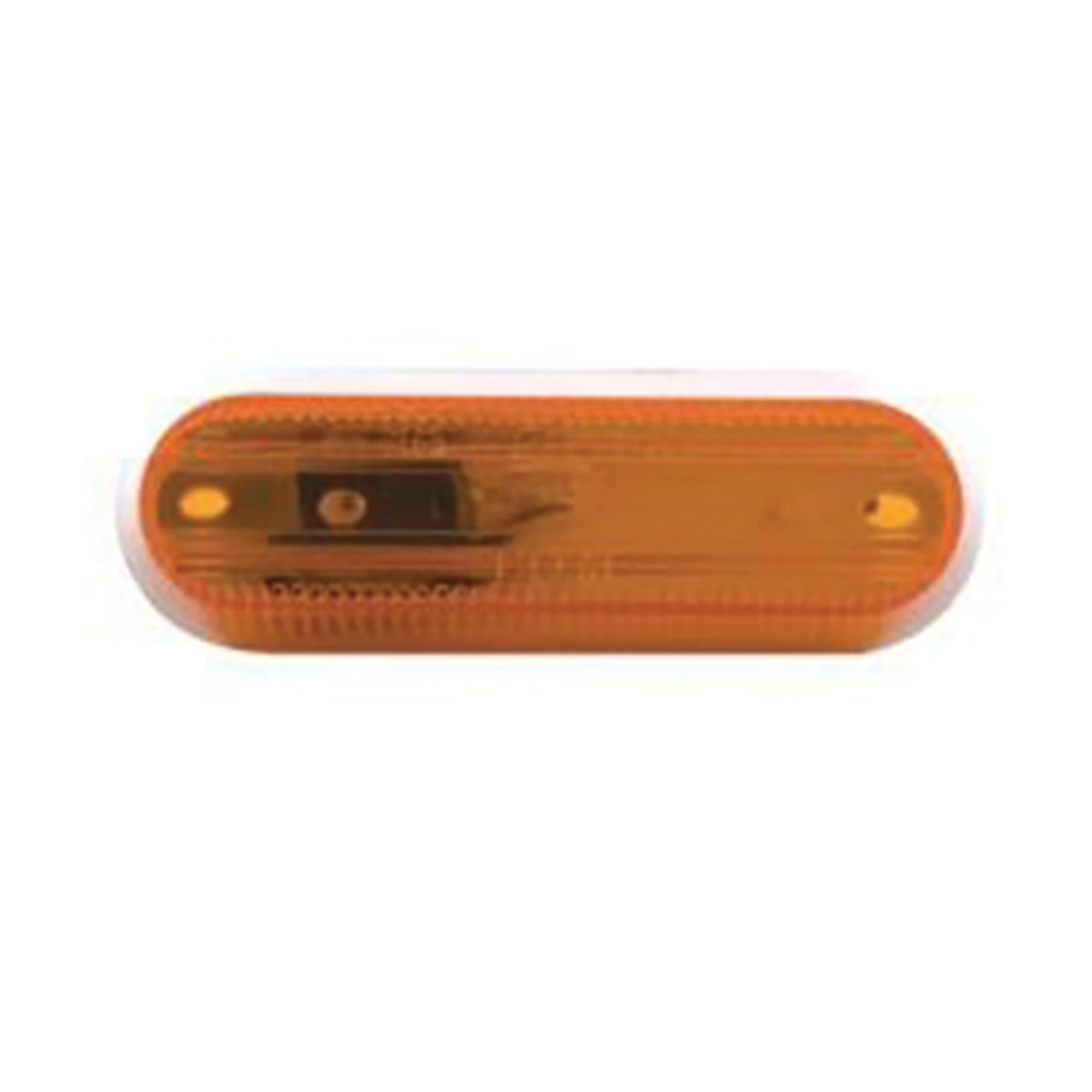 Trailer Marker and Clearance Light - Amber - Oval - 3 1/2