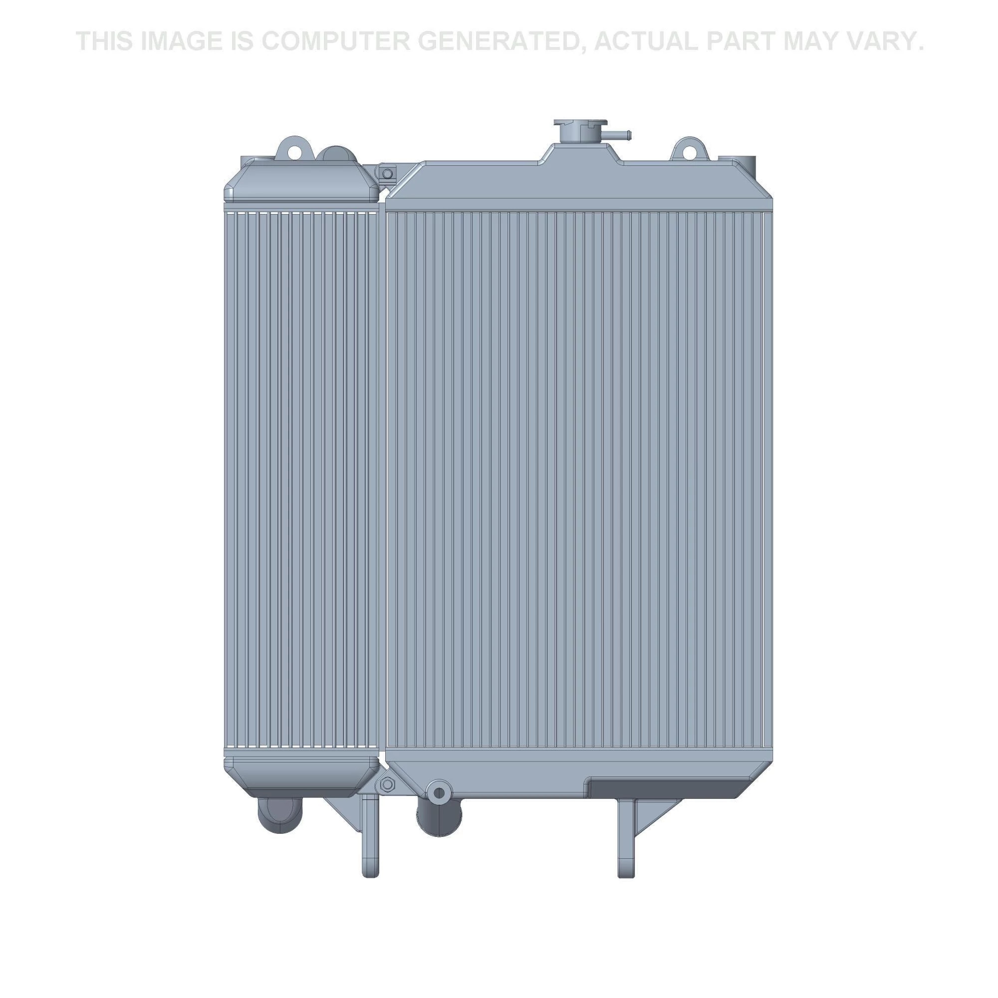 Radiador com resfriador de óleo