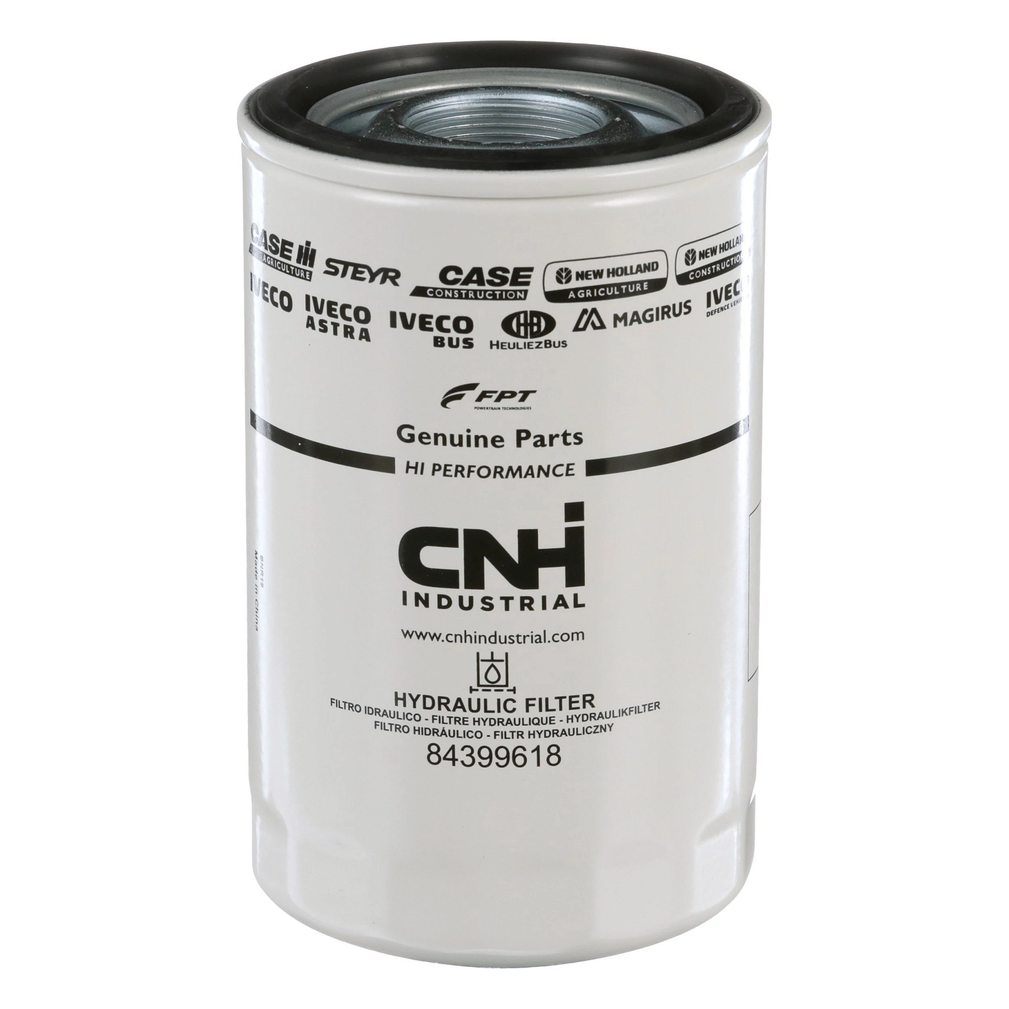 Filtro de óleo hidráulico - 108 mm DE x 179 mm C