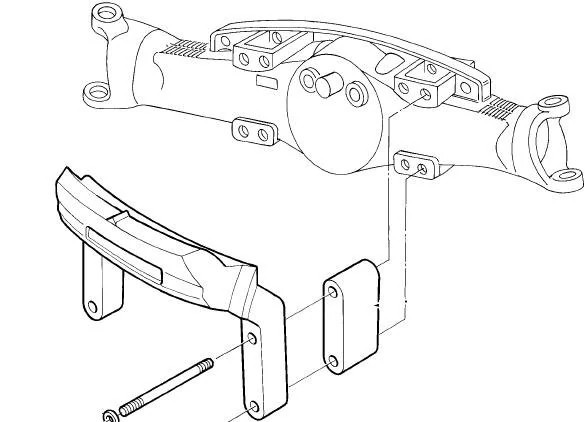 Weight Carrier Kit for Supersteer Axle