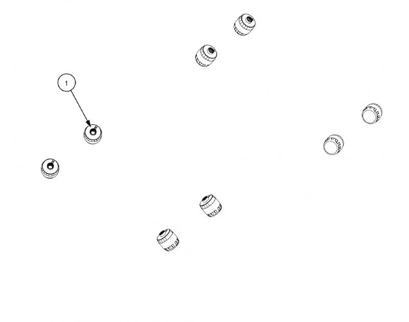 Kit do monitor da pressão do pneu - 4 sensores