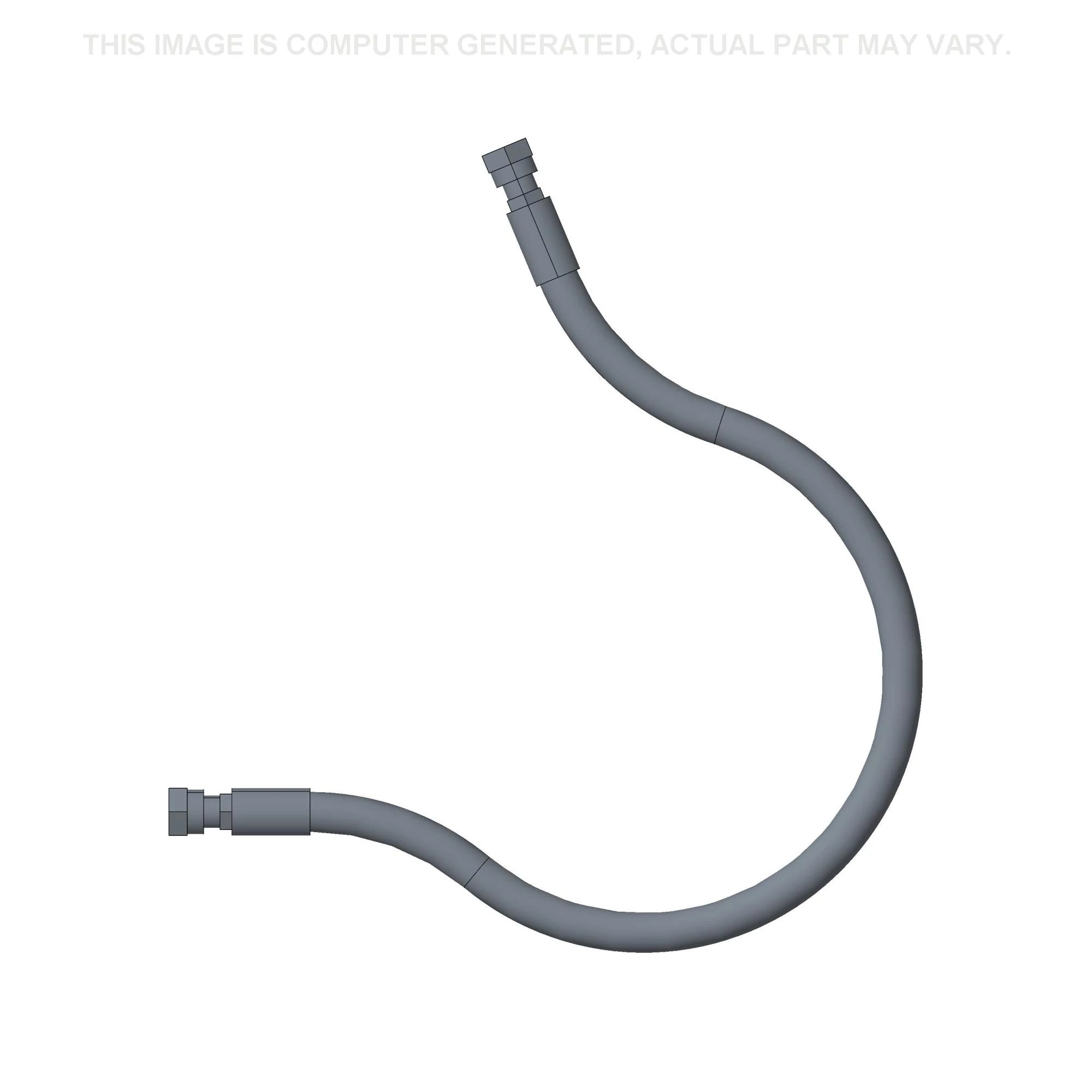Bucket Cylinder Hose - 19 mm ID x 1200 mm L