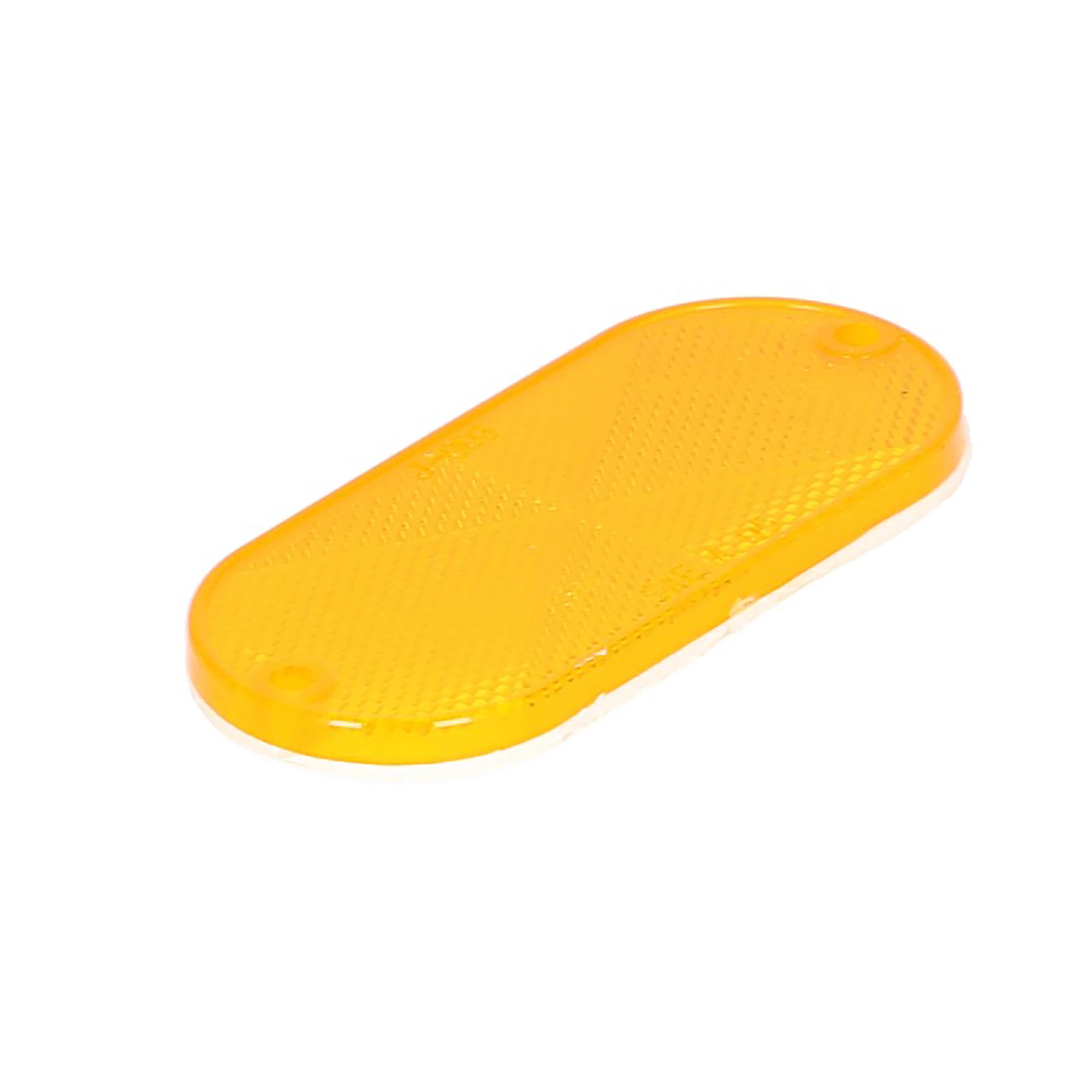 Amber Trailer Reflector - Oval - 4 3/8