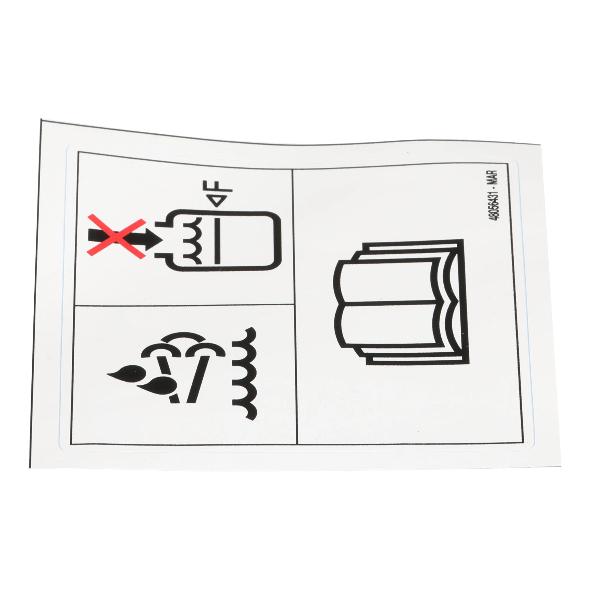WARNING DECAL | NEWHOLLANDCE | CA | EN