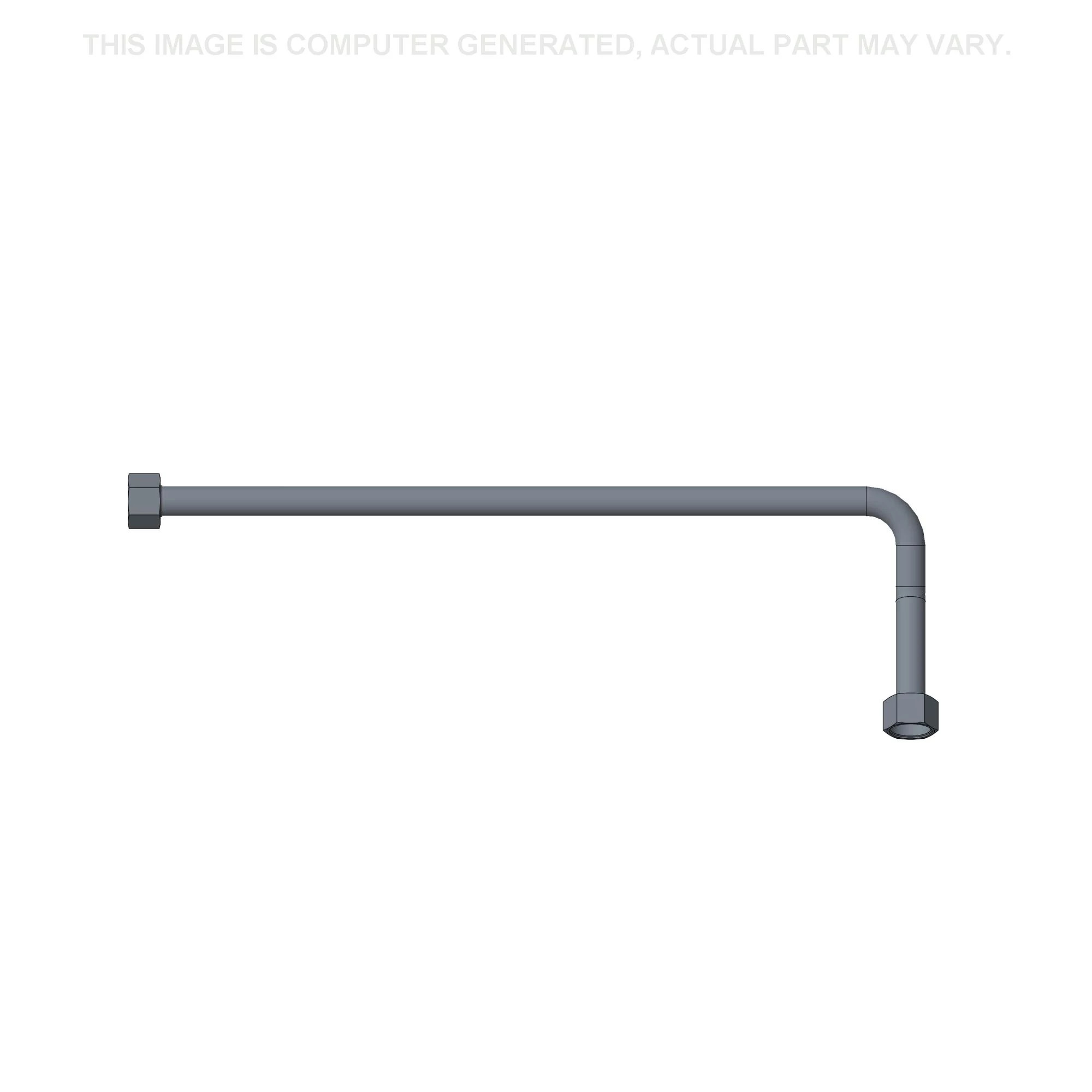 Left-Hand Head End Tube - 22 mm ID x 25 mm OD x 659 mm L