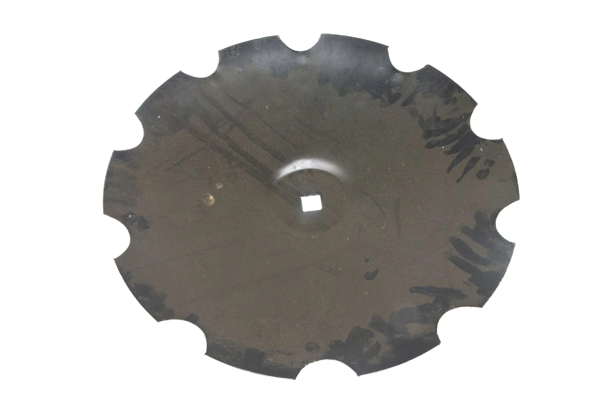 Earth Metal® Disk - Crimp Center - Notched - 24