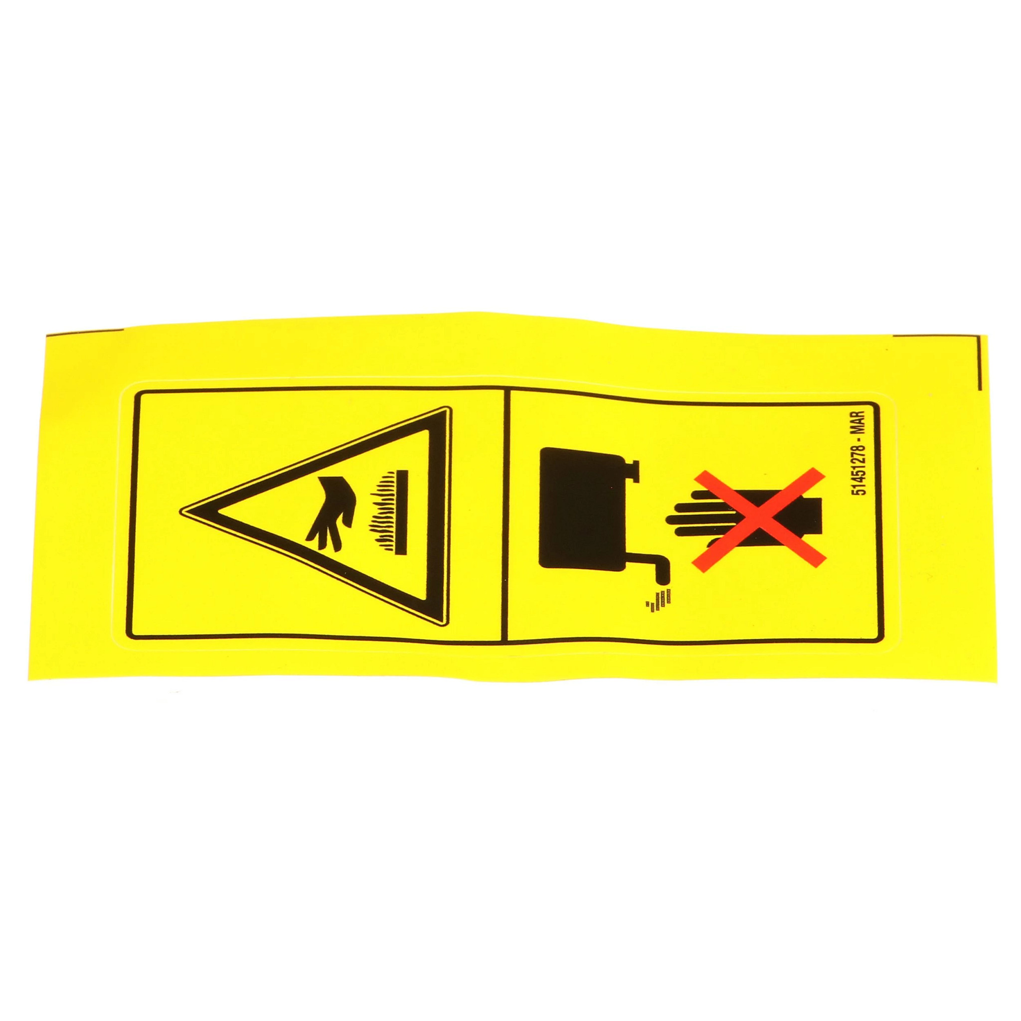 WARNING DECAL | MILLER | CA | EN