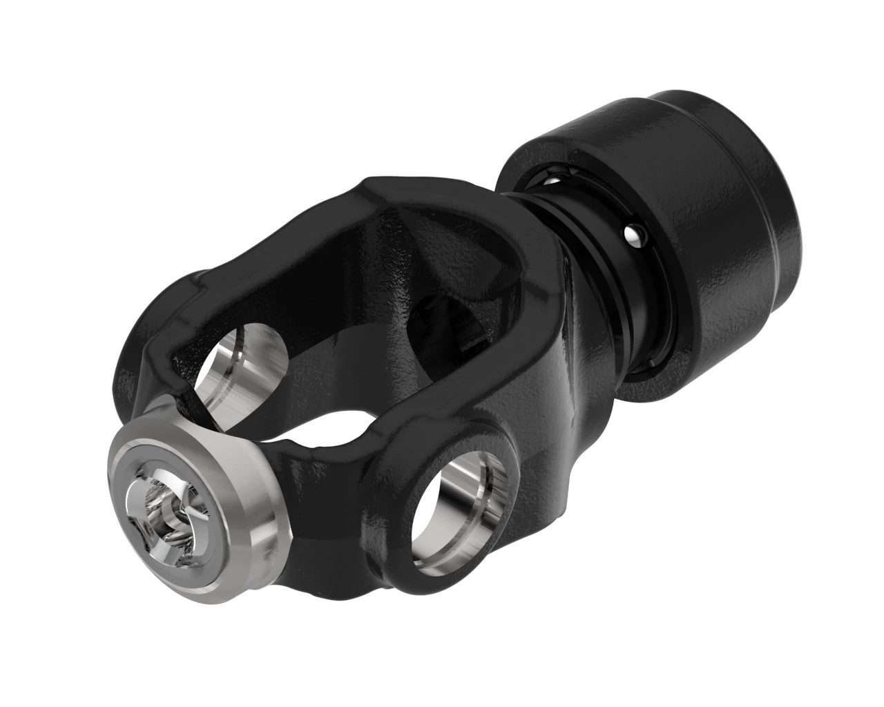 4-80 Unequal Arm Series Yoke - 1 3/4-20 Spline Bore - Auto-Lok Connection | NEWHOLLANDAG | CA | EN